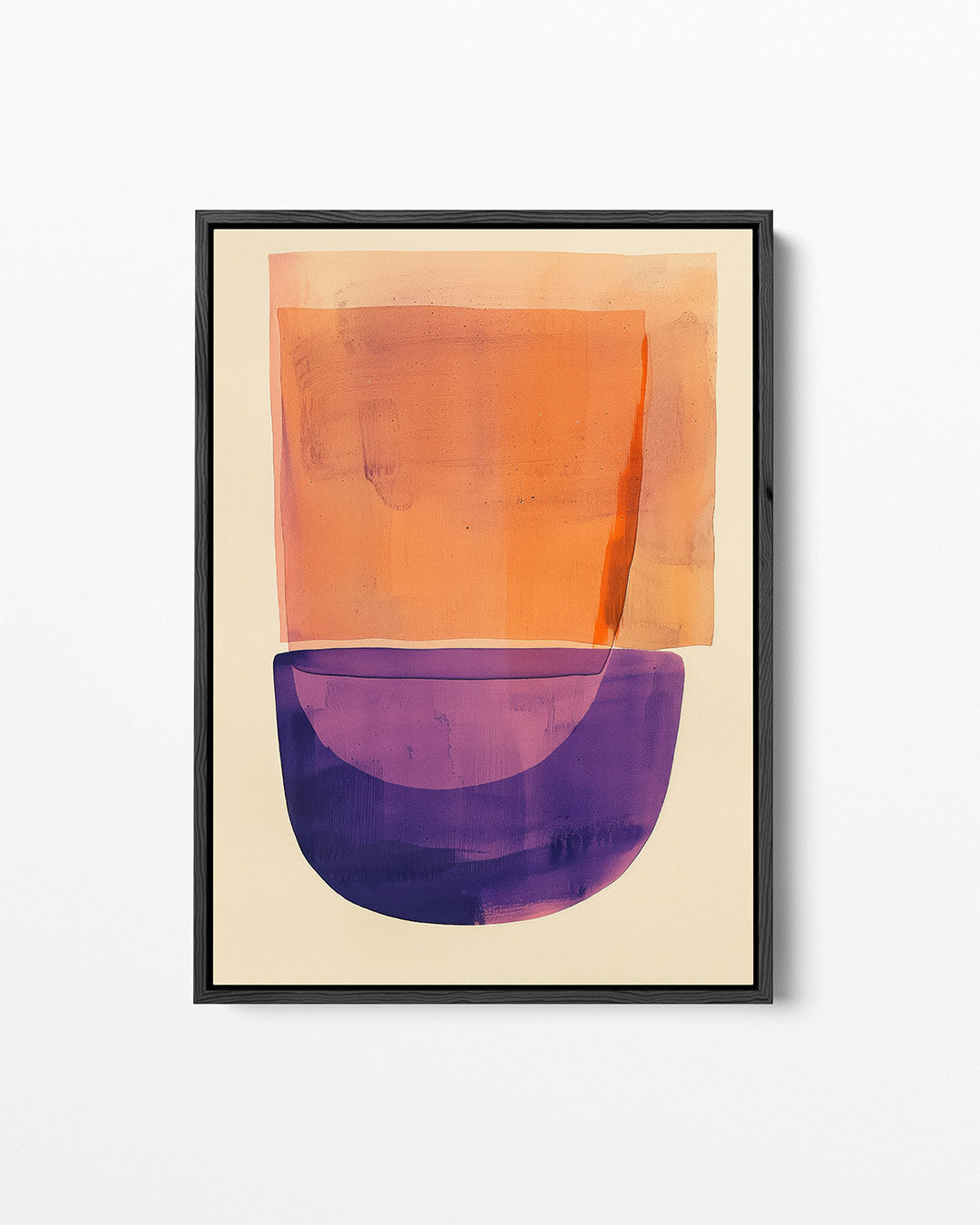 Geometrische kleurencompositie Kunstwerk