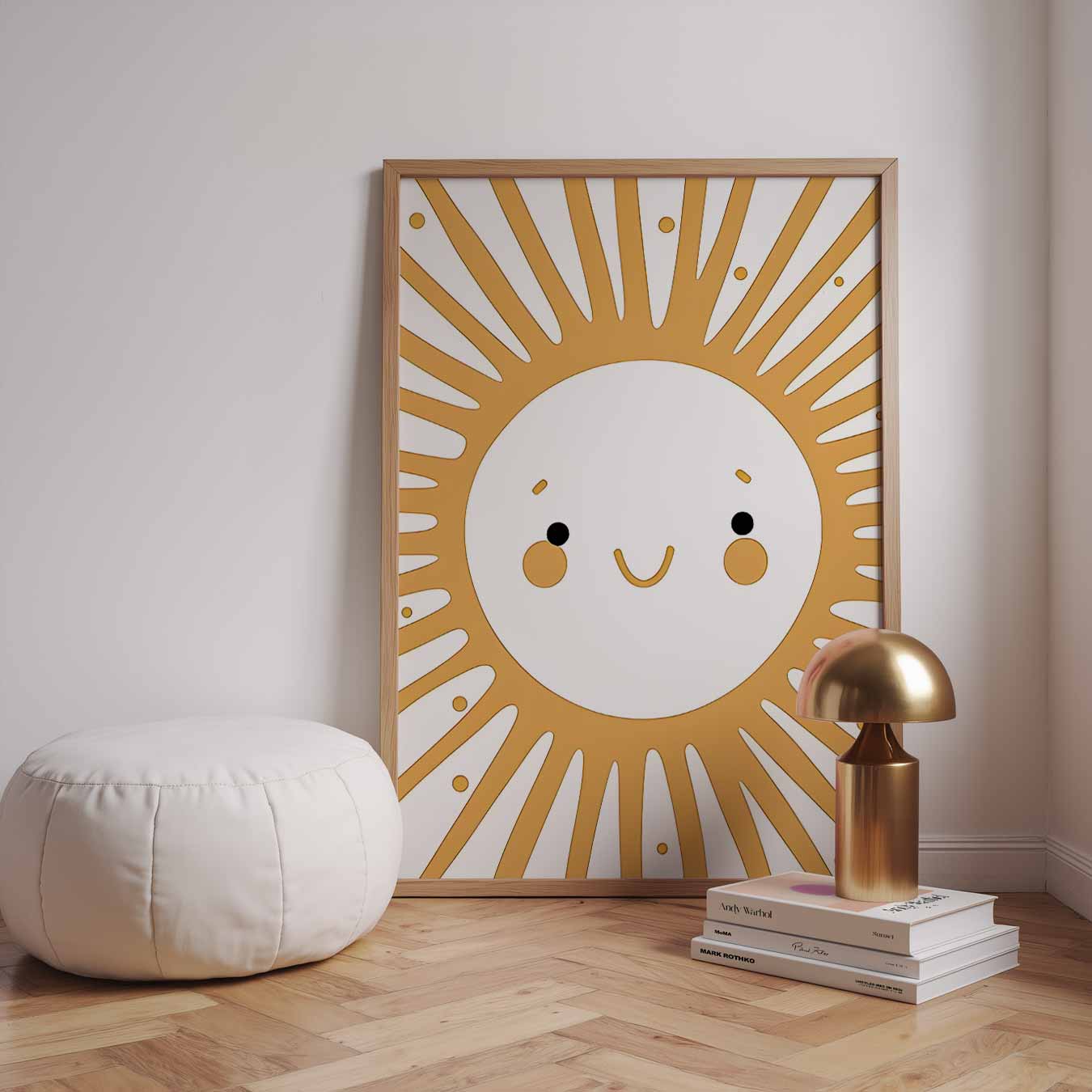Zonnige Glimlach Poster