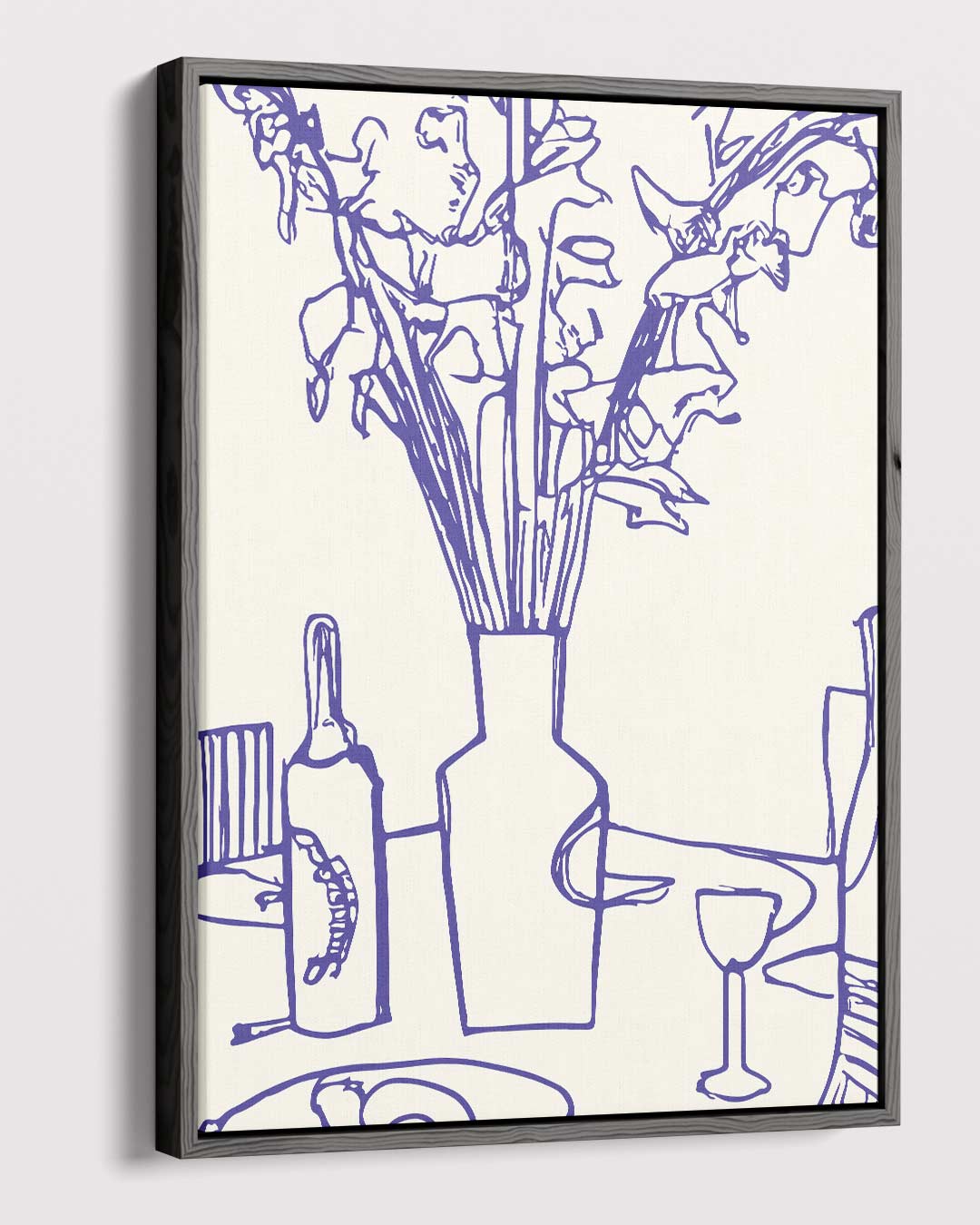 Lijnen van Leven Kunstwerk-canvas-dibond-plexiglas-wanddecoratie-WallArtistic