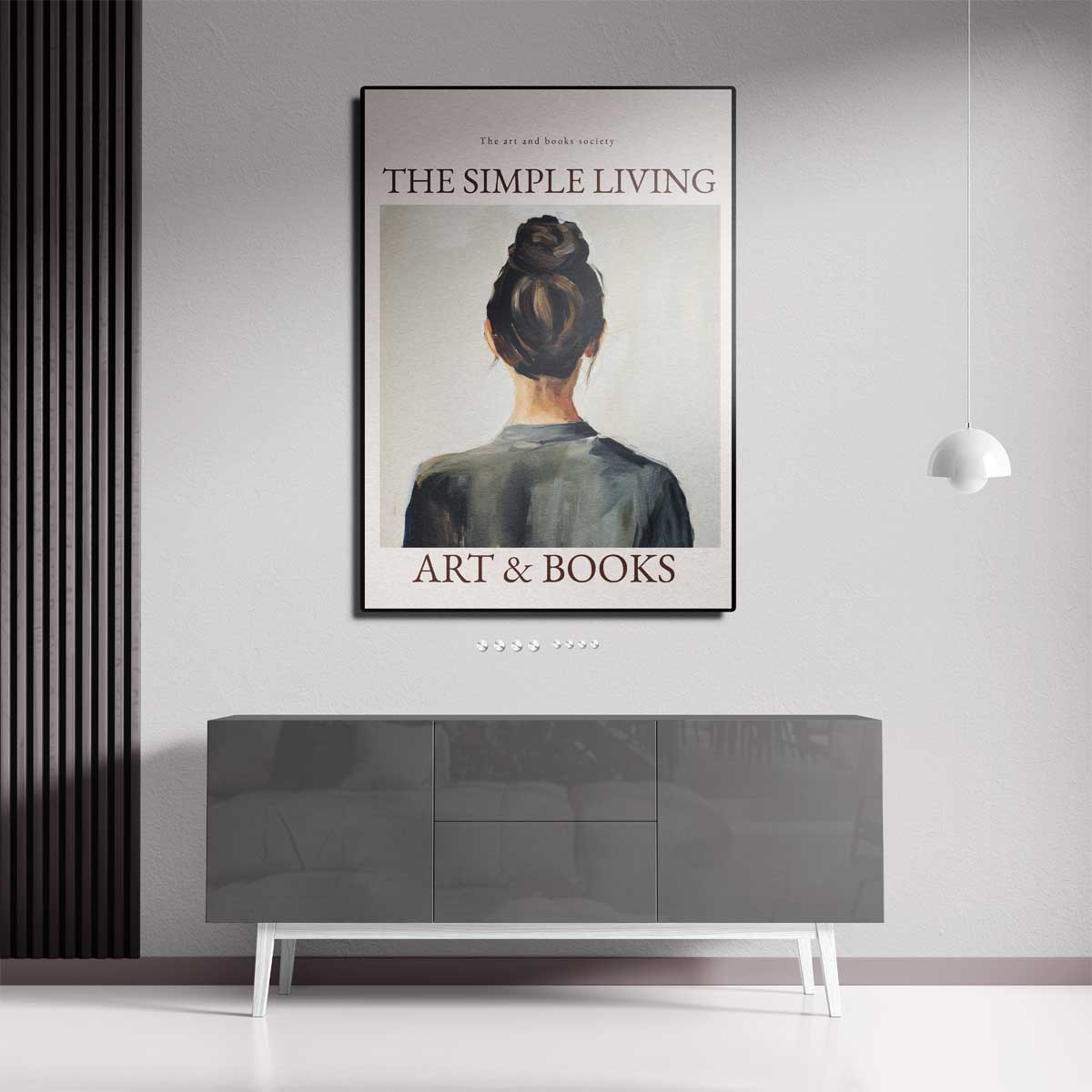 Eenvoudige Schoonheid Kunstwerk-canvas-dibond-plexiglas-wanddecoratie-WallArtistic