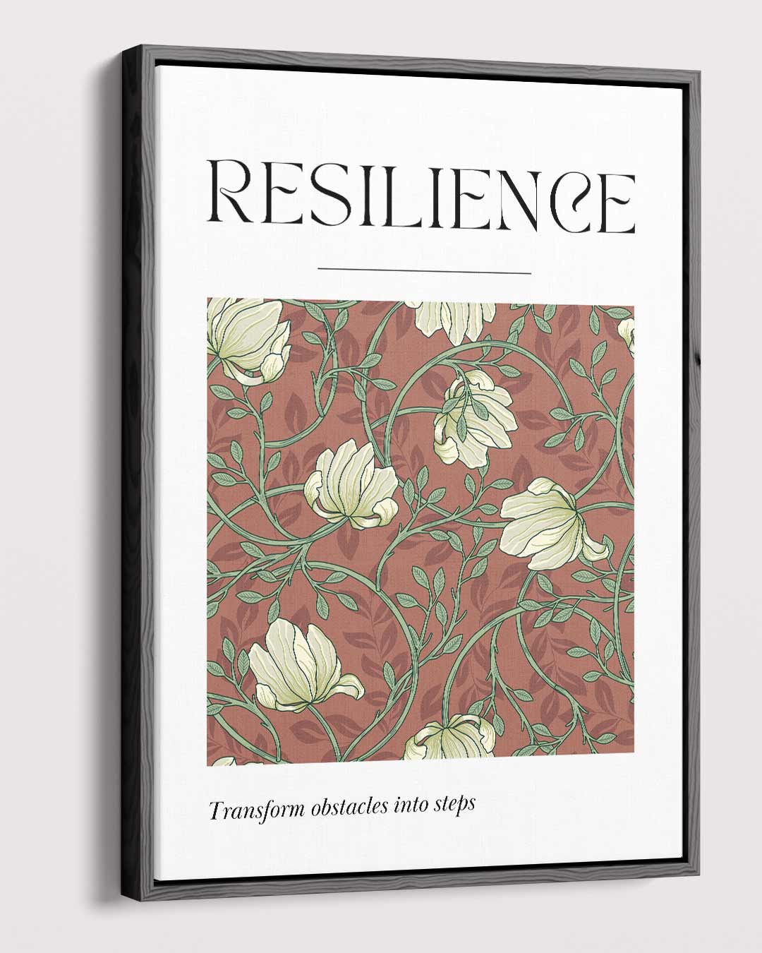 Resilience Bloemenkunst Kunstwerk-canvas-dibond-plexiglas-wanddecoratie-WallArtistic