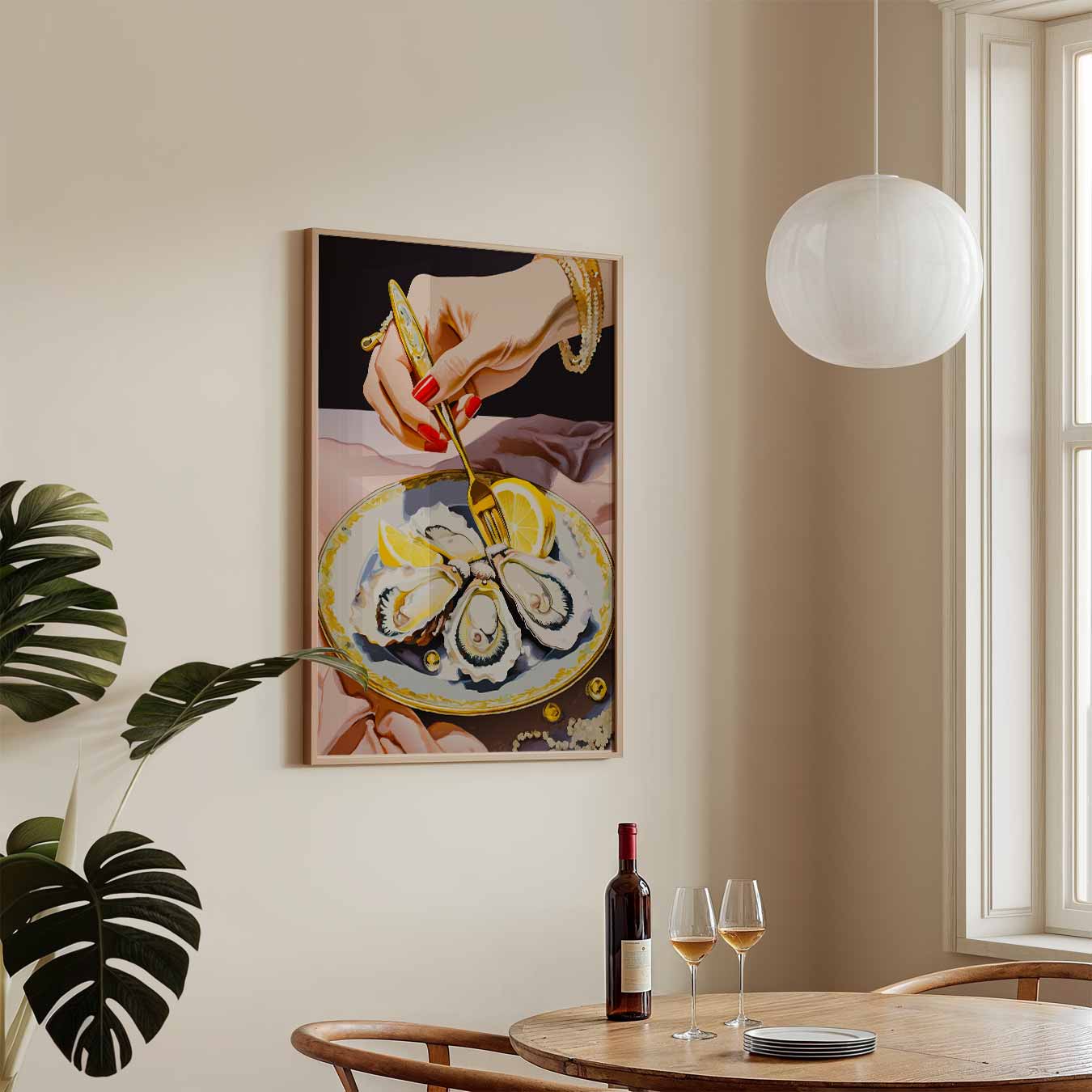 Luxe Oesterparty Poster-WallArtistic