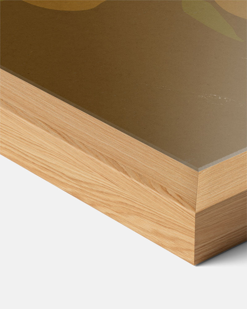 Minimalistische Citrusboom Poster-WallArtistic