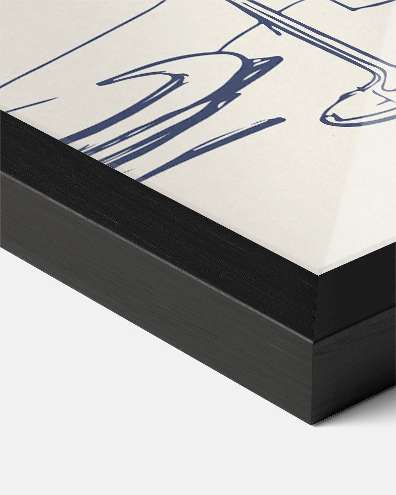 Elegante Bloemstilleven Poster-WallArtistic