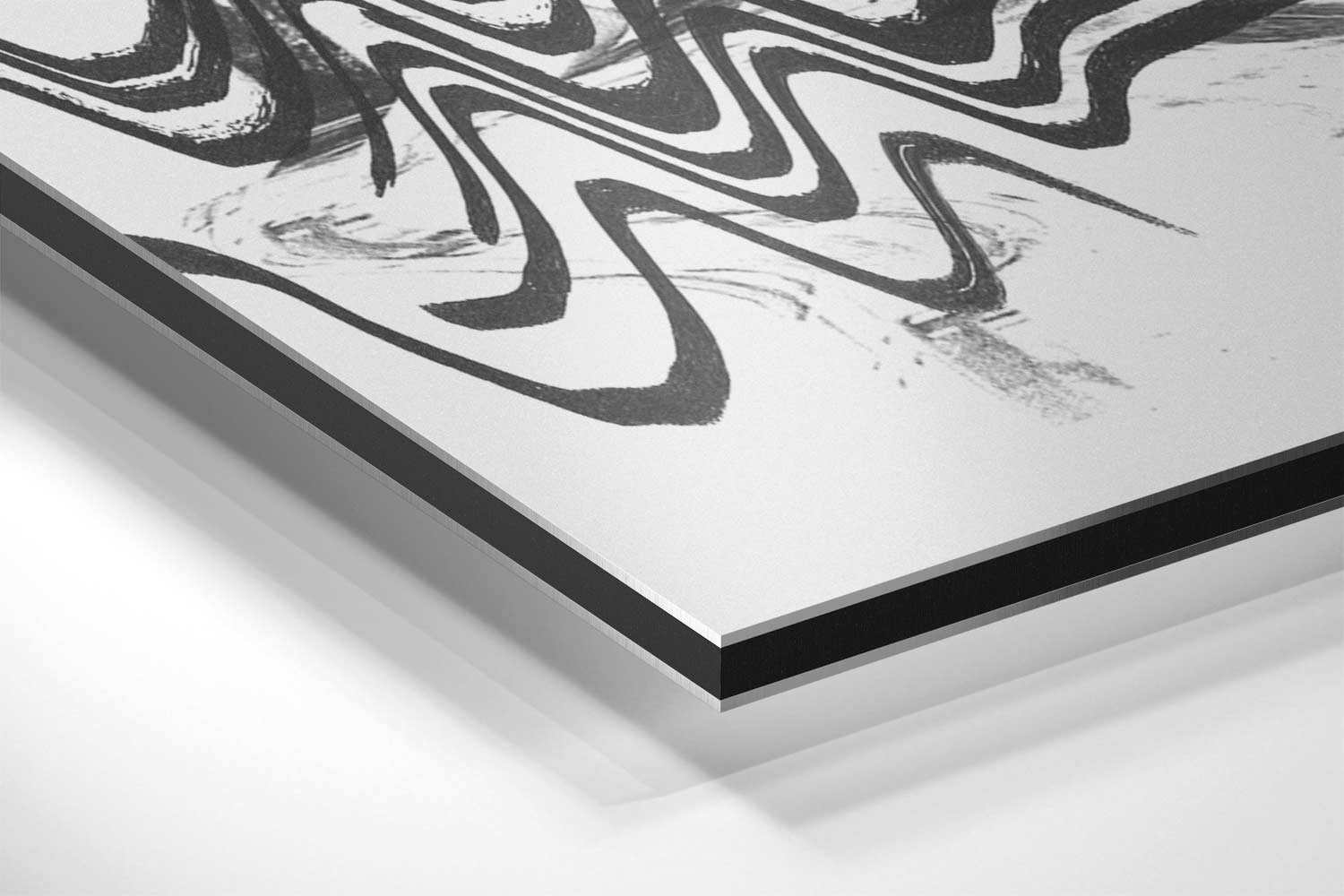 Dynamische Golven Kunstwerk-canvas-dibond-plexiglas-wanddecoratie-WallArtistic