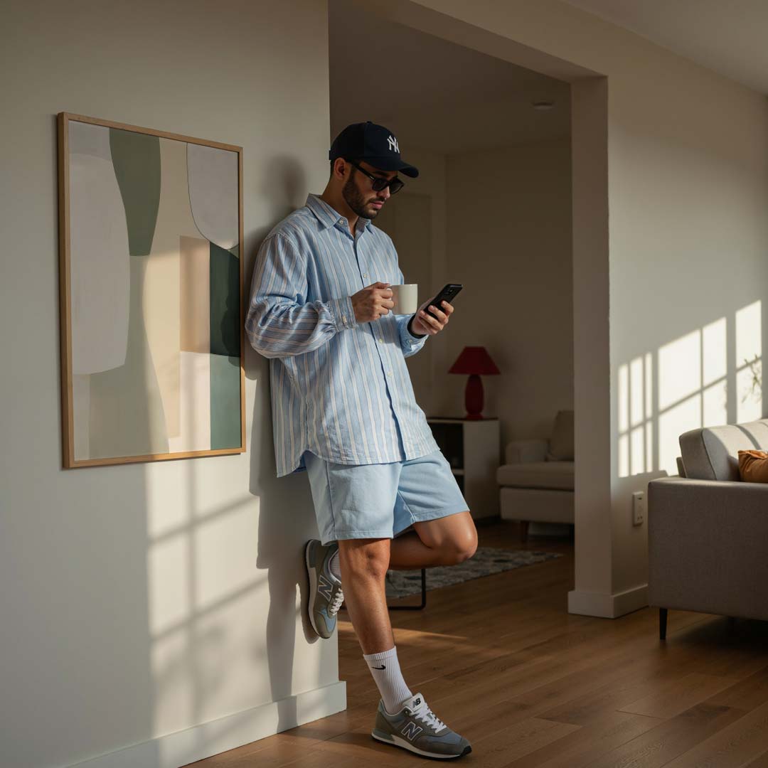 Moderne Abstracte Harmonie Poster-WallArtistic