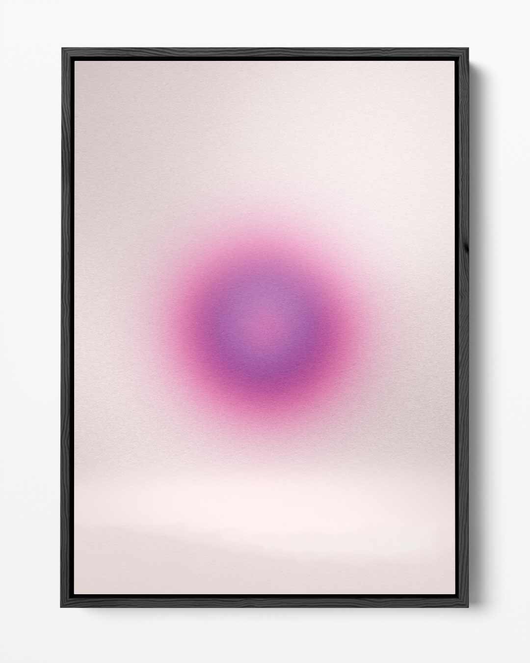 Vloeiende Roze Cirkel Kunstwerk-canvas-dibond-plexiglas-wanddecoratie-WallArtistic