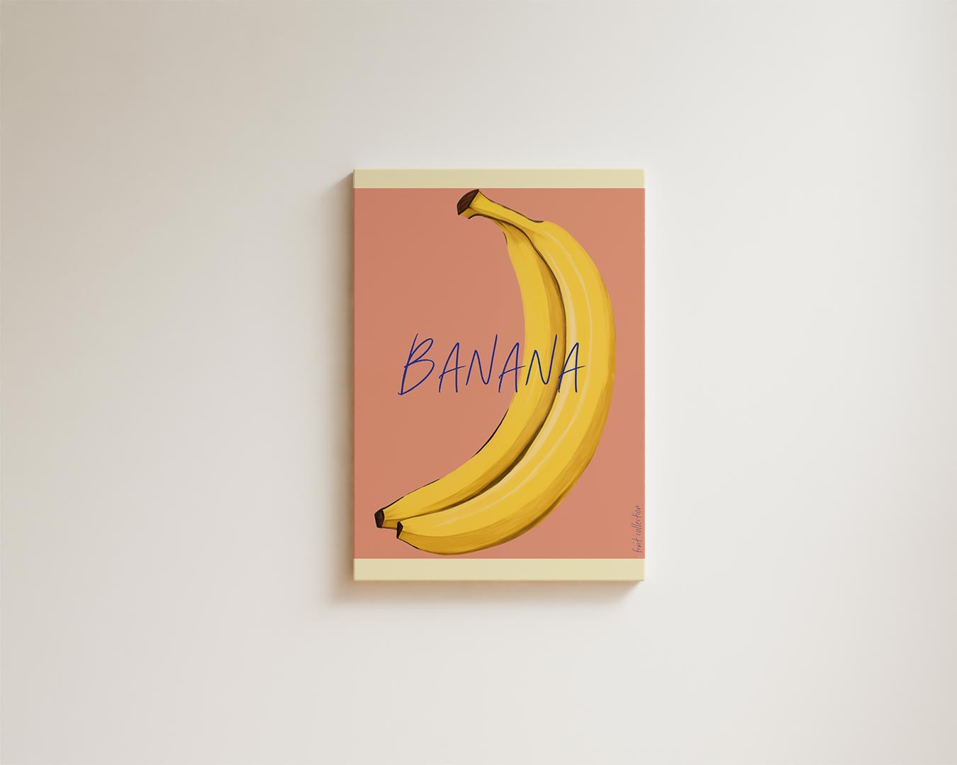 Bananen Kunstwerk-canvas-dibond-plexiglas-wanddecoratie-WallArtistic