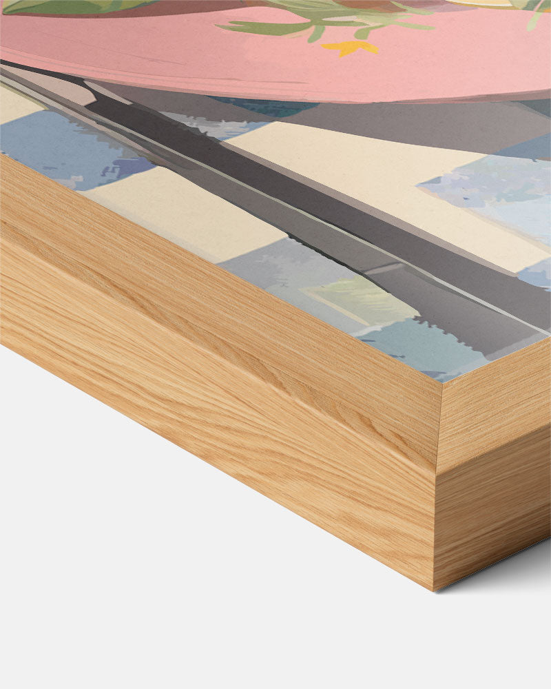 Pasta Liefde Print Poster-WallArtistic