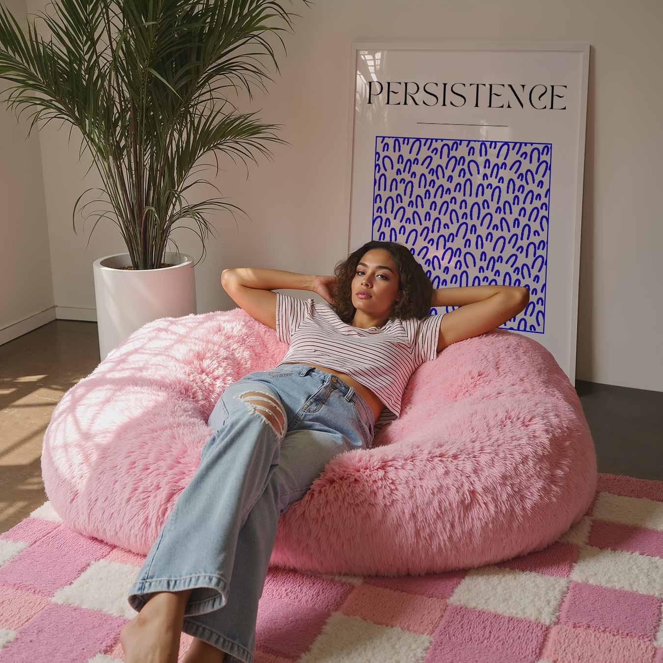 Inspirerende Volhardingsposter-WallArtistic