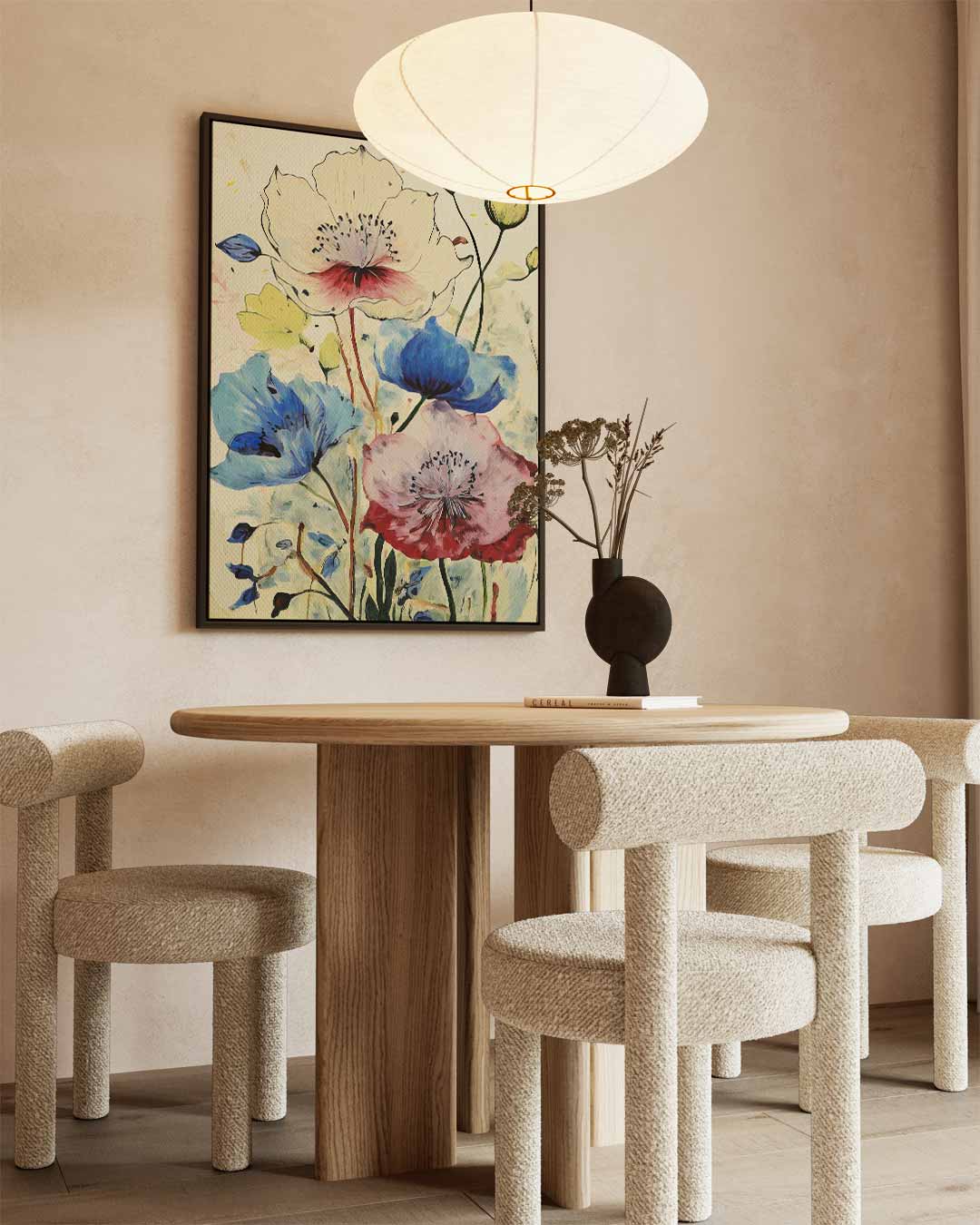 Bloeiende Herinneringen Kunstwerk-canvas-dibond-plexiglas-wanddecoratie-WallArtistic