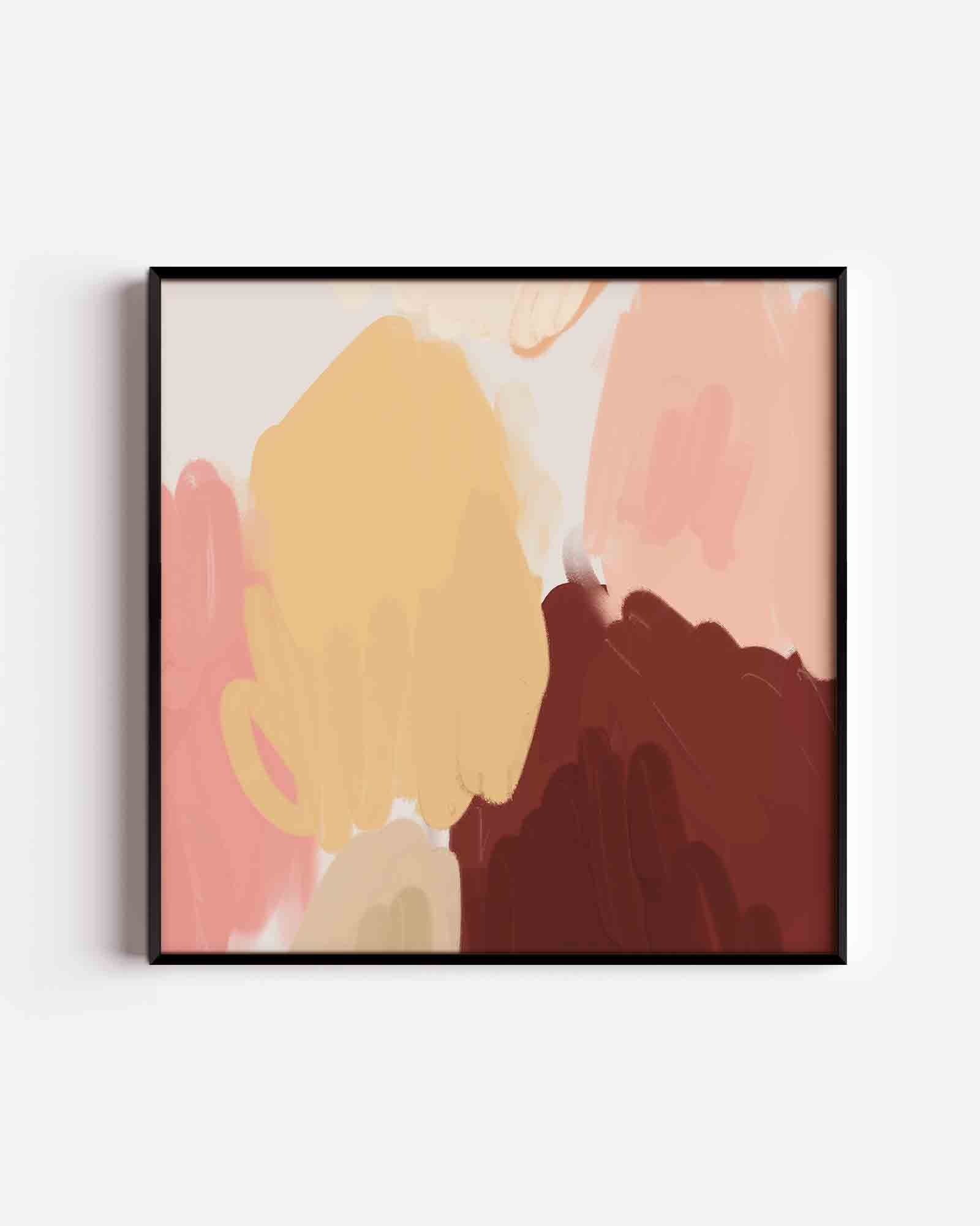 Abstracte vormen Poster