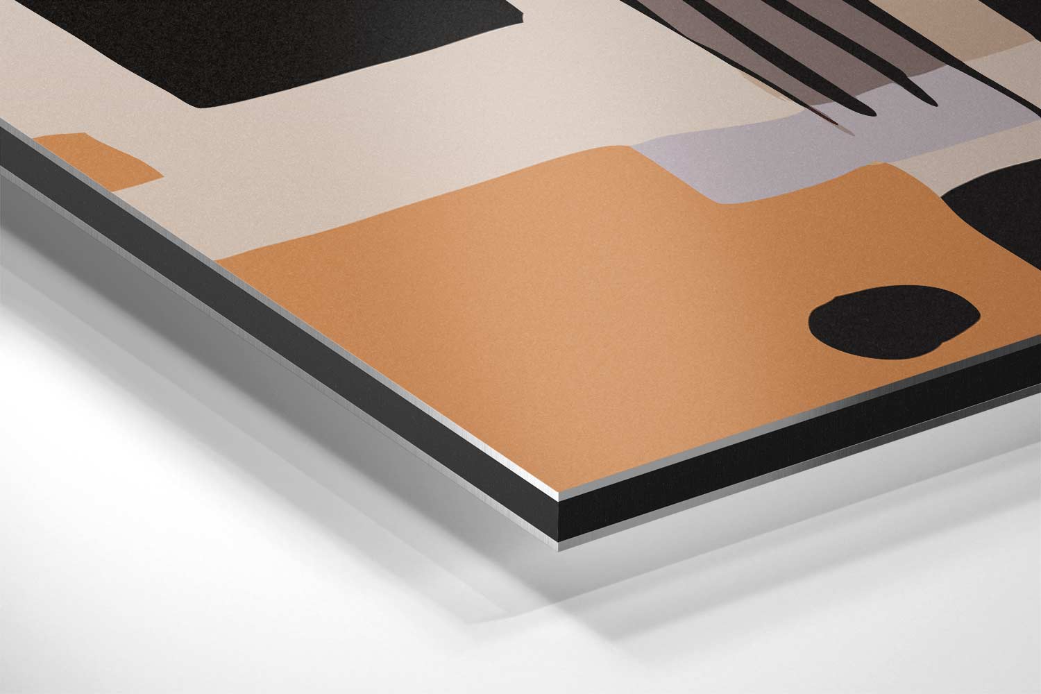 Modern Abstractie Speels Kunstwerk-canvas-dibond-plexiglas-wanddecoratie-WallArtistic