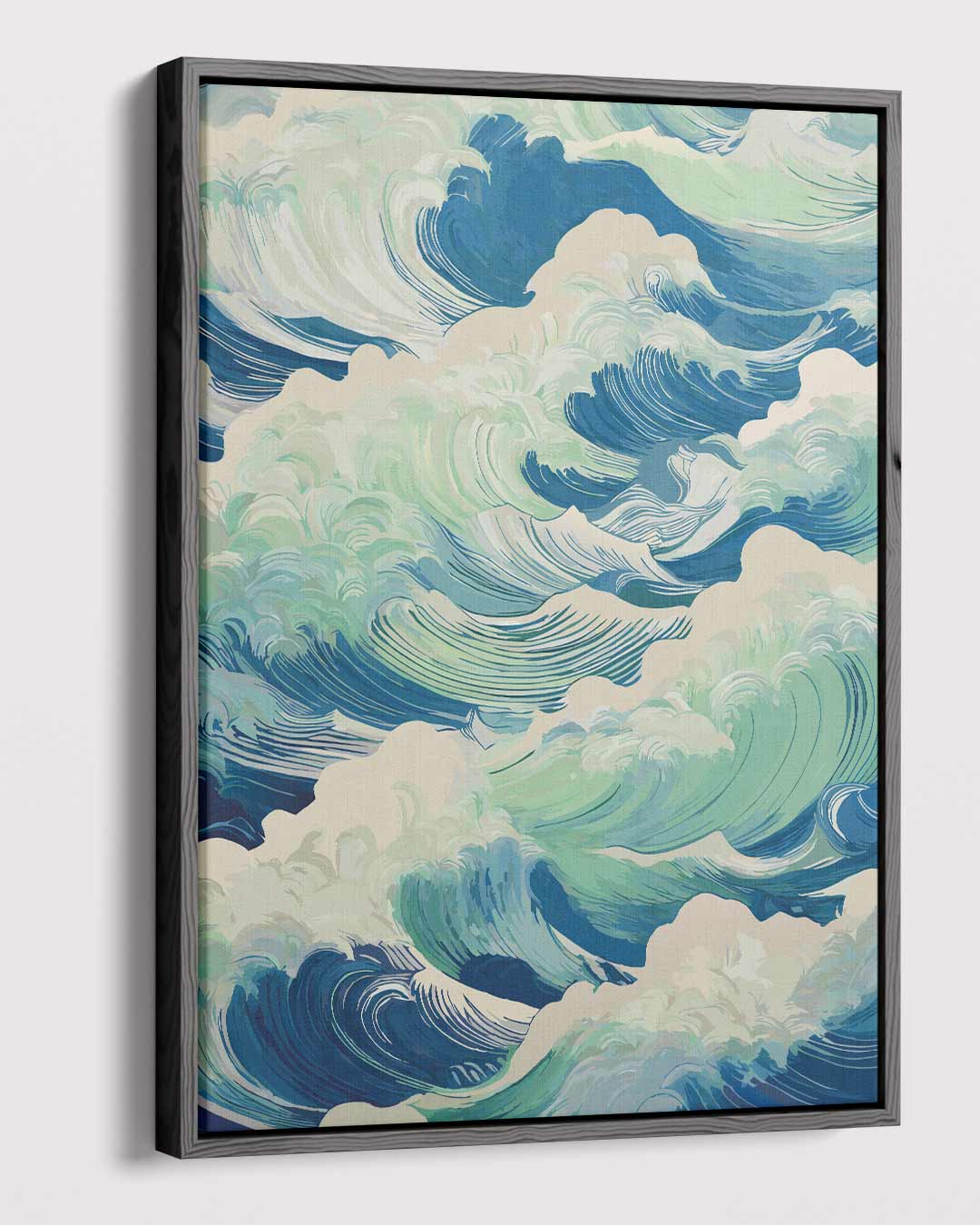 Energie van de Oceaan Kunstwerk-canvas-dibond-plexiglas-wanddecoratie-WallArtistic