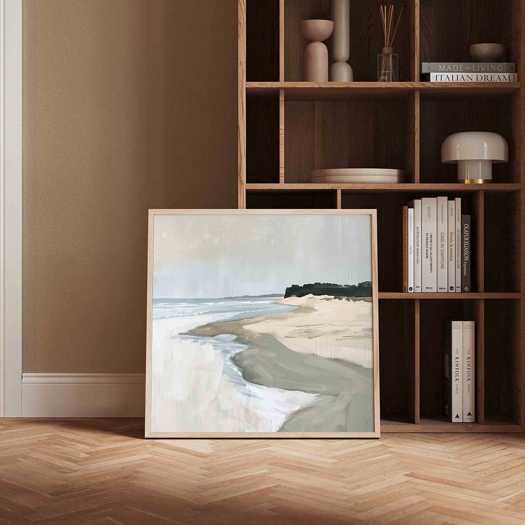 Strand en zee Poster