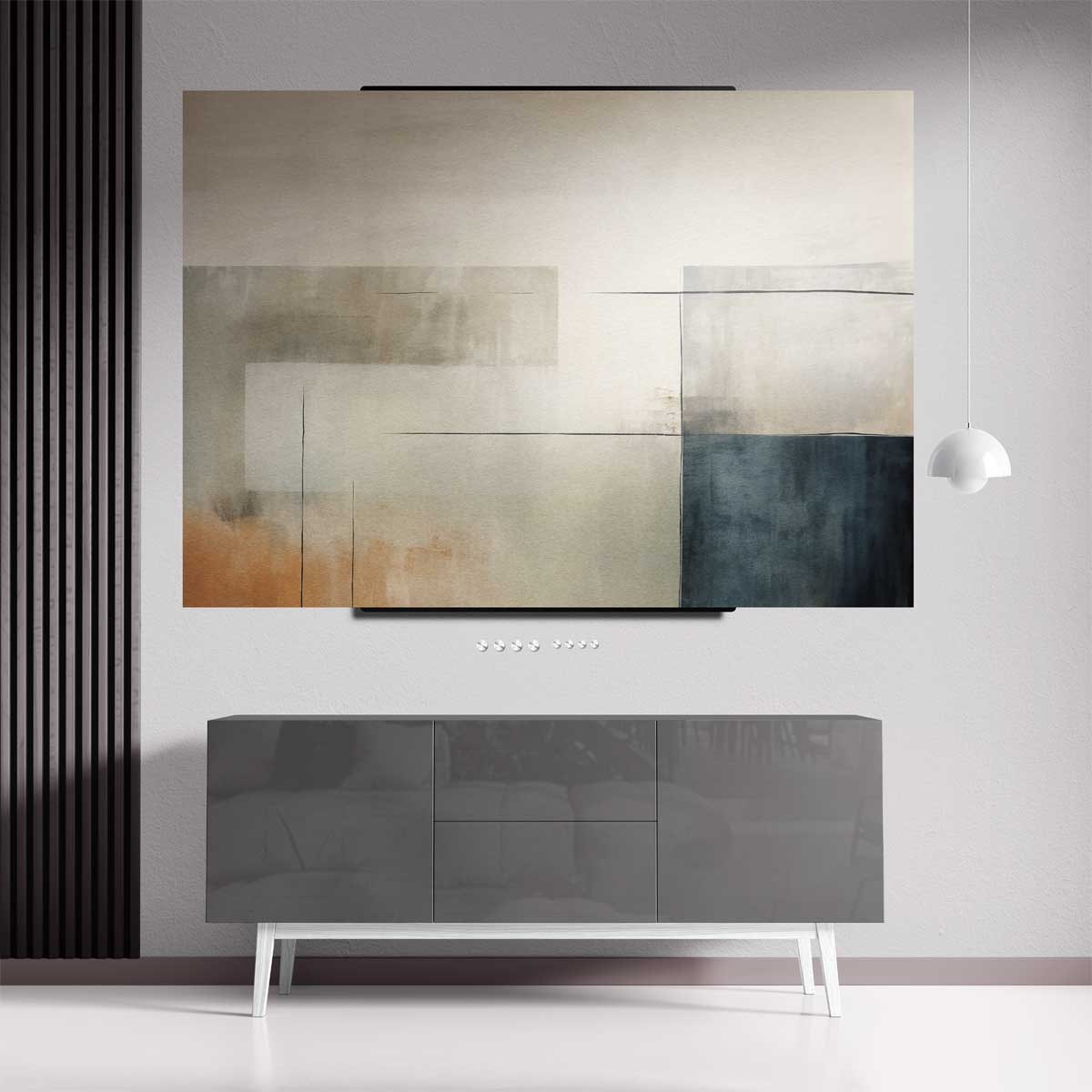 Rustige Horizon Kunstwerk-canvas-dibond-plexiglas-wanddecoratie-WallArtistic
