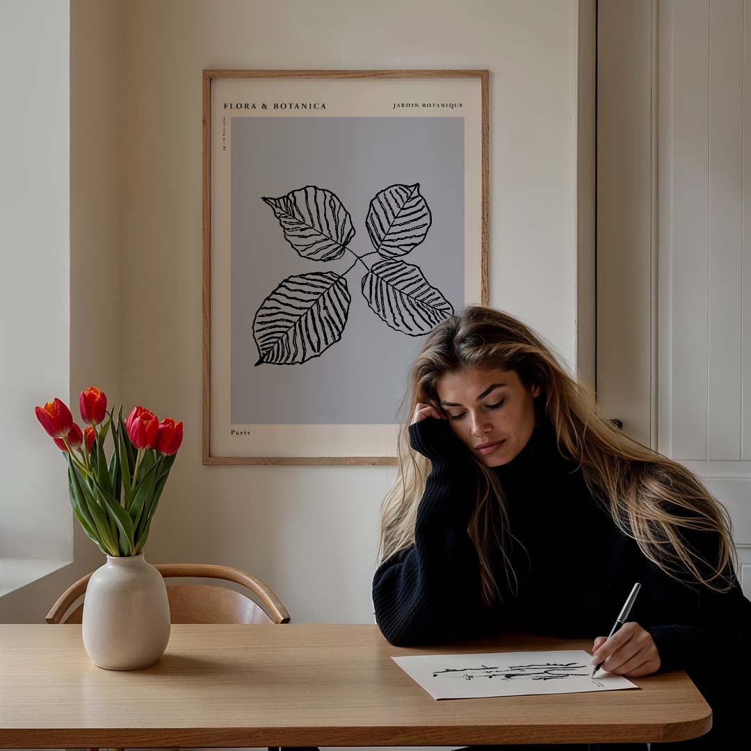 Botanische Kunstposter-WallArtistic