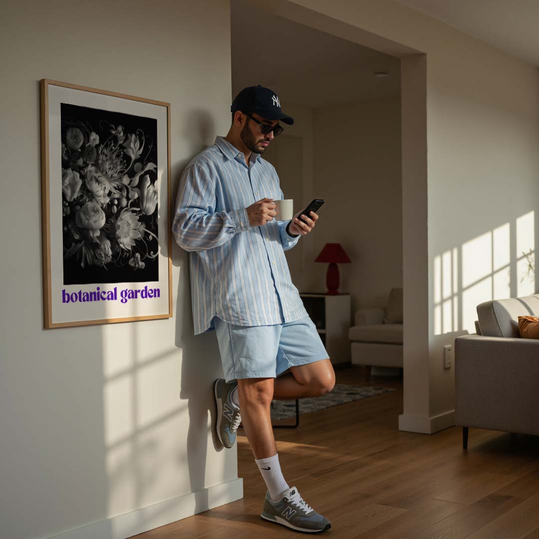 Botanische Tuin Poster-WallArtistic