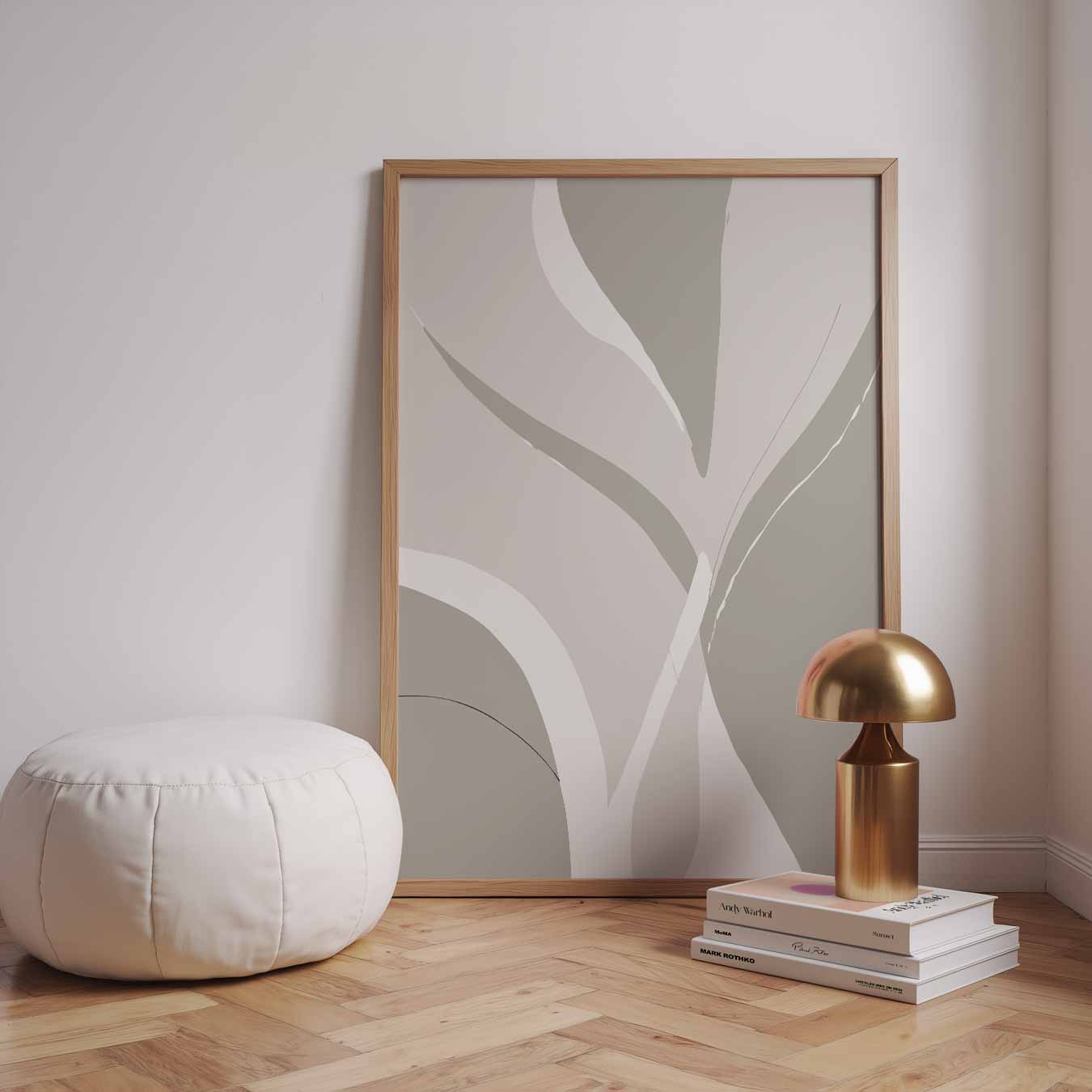 Elegante Abstracte Vormen Poster