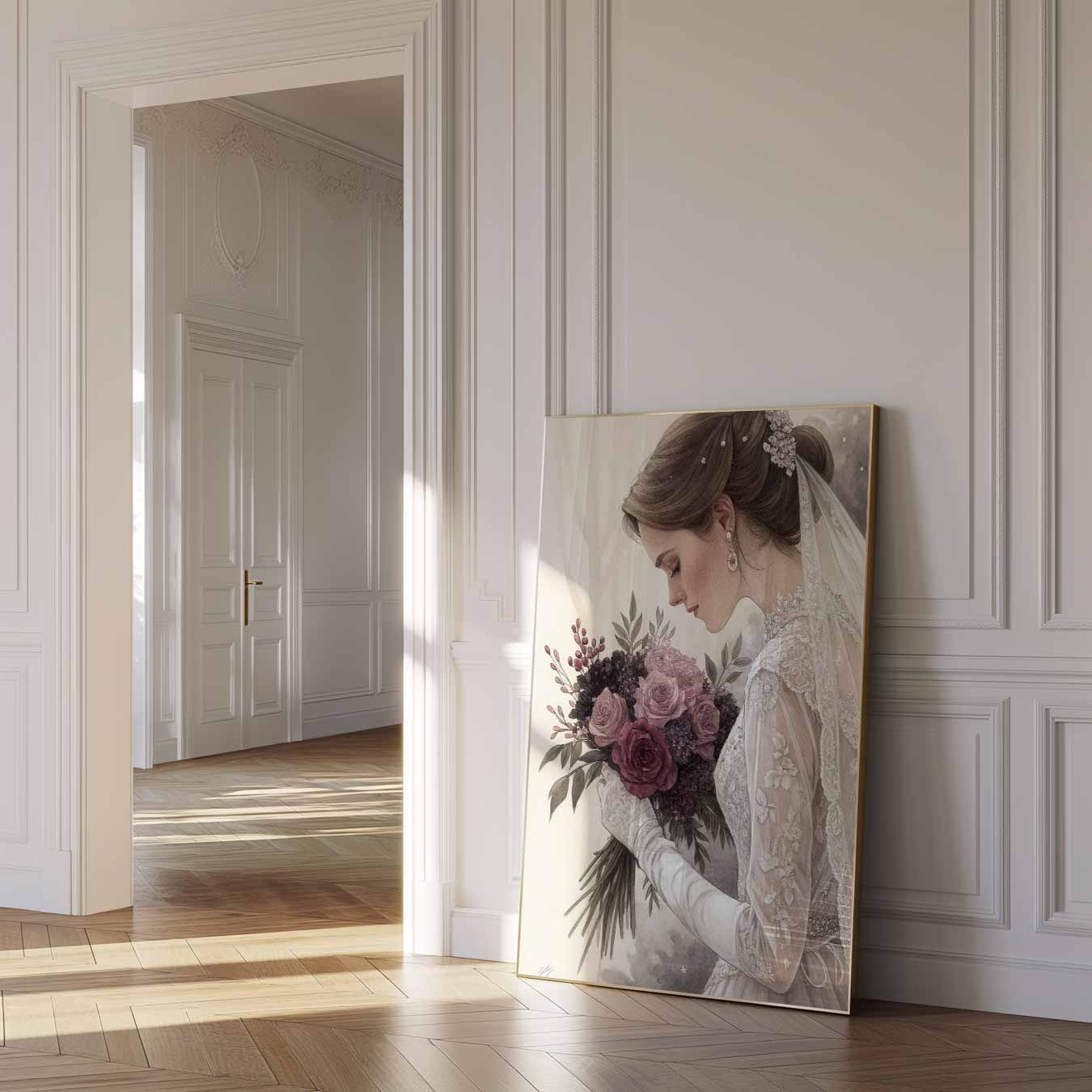 Elegante Romantische Bruidsposter