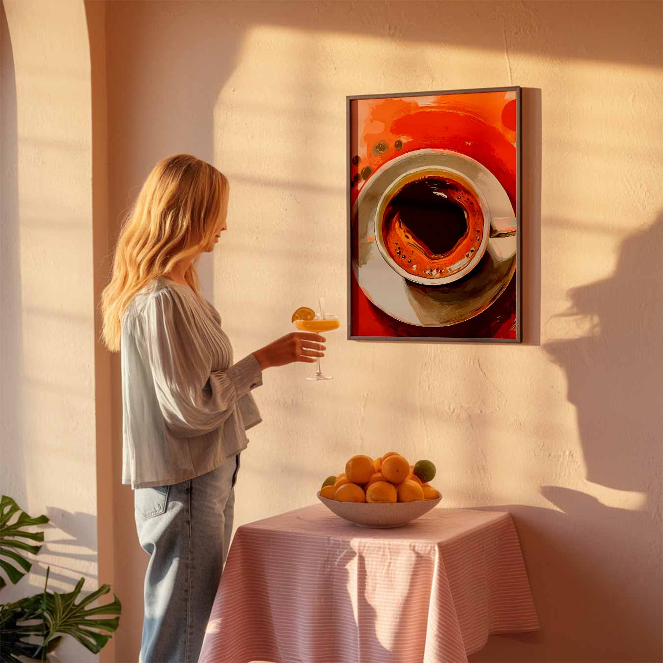 Espresso Bliss Art Poster-WallArtistic
