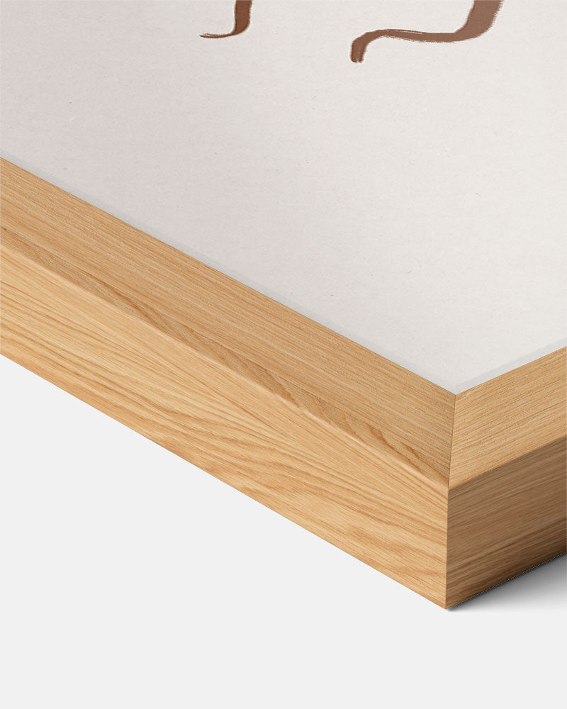 Zonnige Strandvibes Poster-WallArtistic