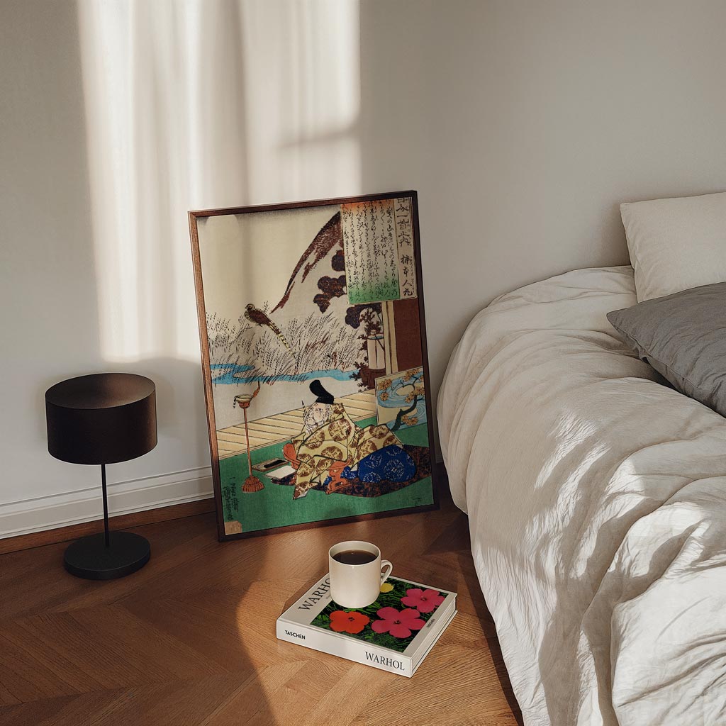 Poëtisch Avondlandschap Poster-WallArtistic