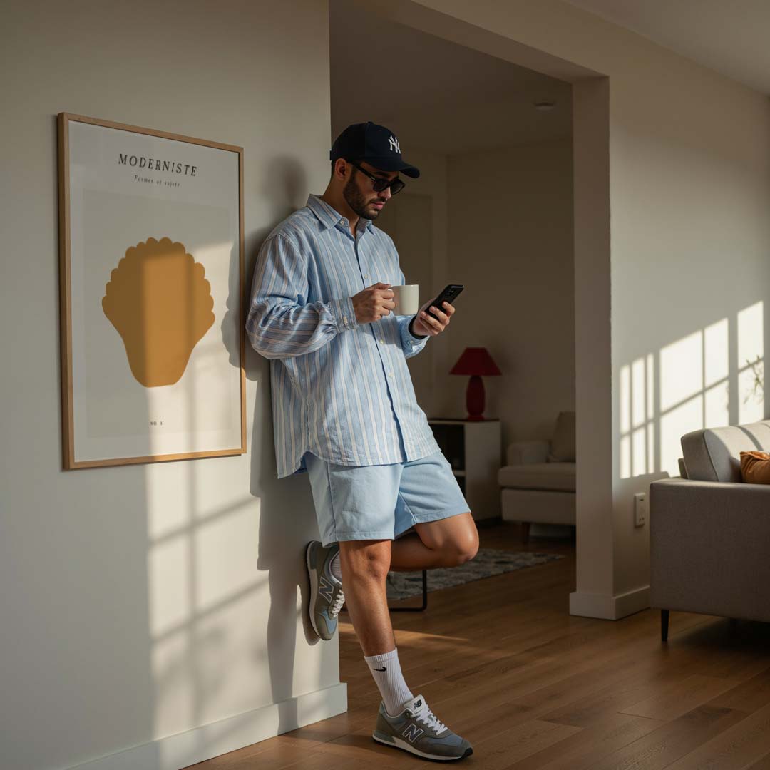 Modernistische Schelpenposter-WallArtistic