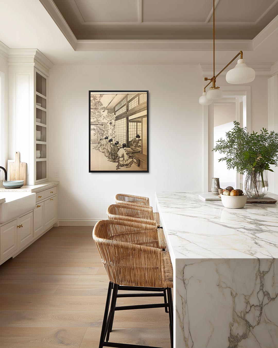 Interieur scène Kunstwerk