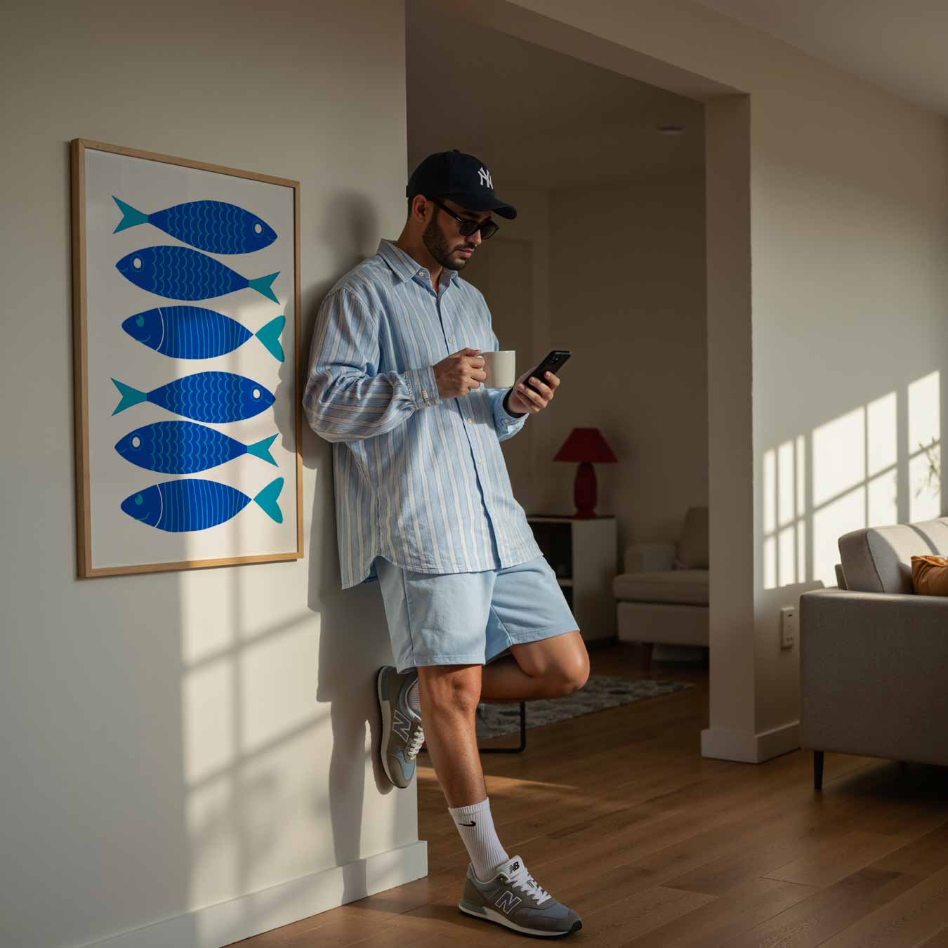 Vrolijke Visjes Poster-WallArtistic