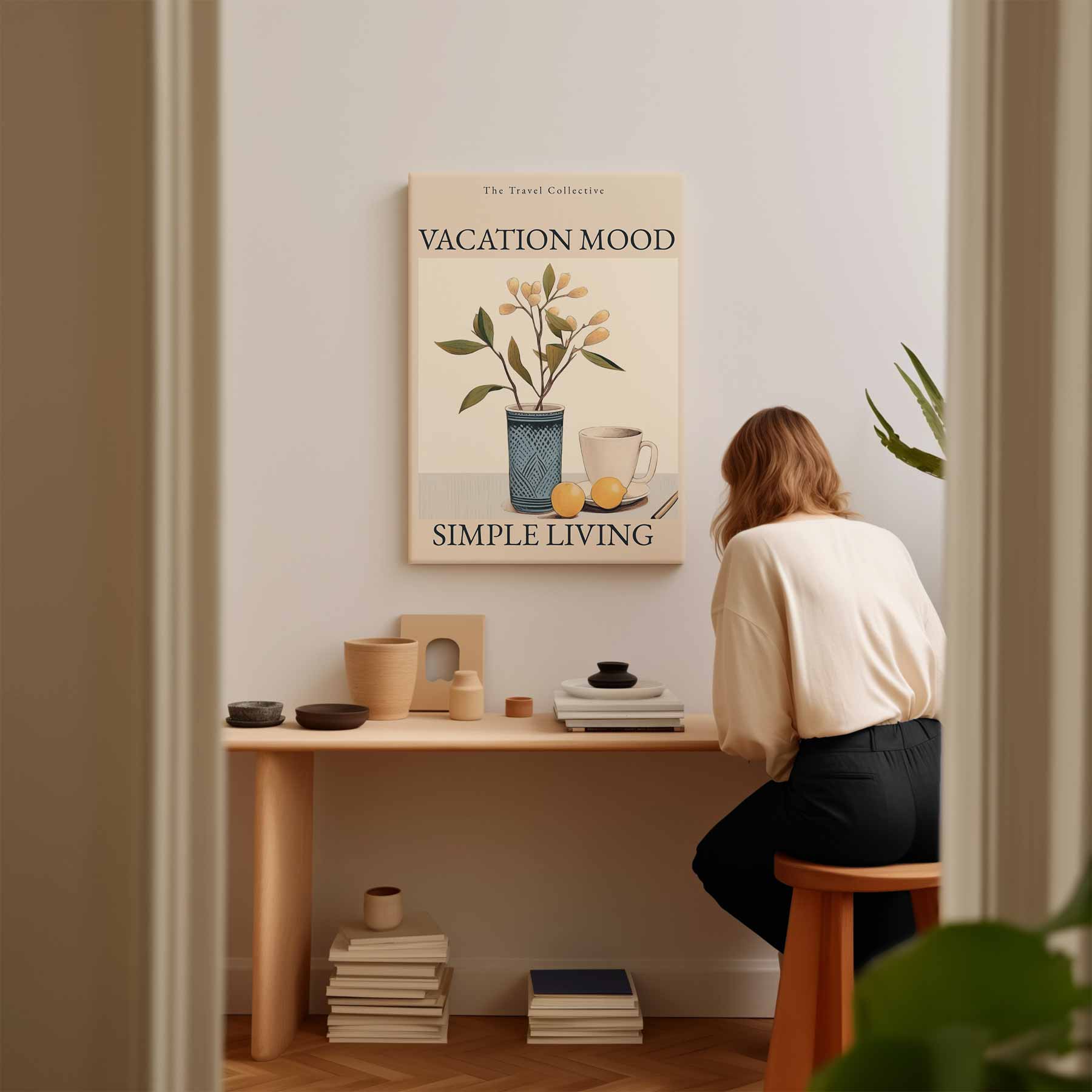 Vakantiegevoel Kunstwerk-canvas-dibond-plexiglas-wanddecoratie-WallArtistic