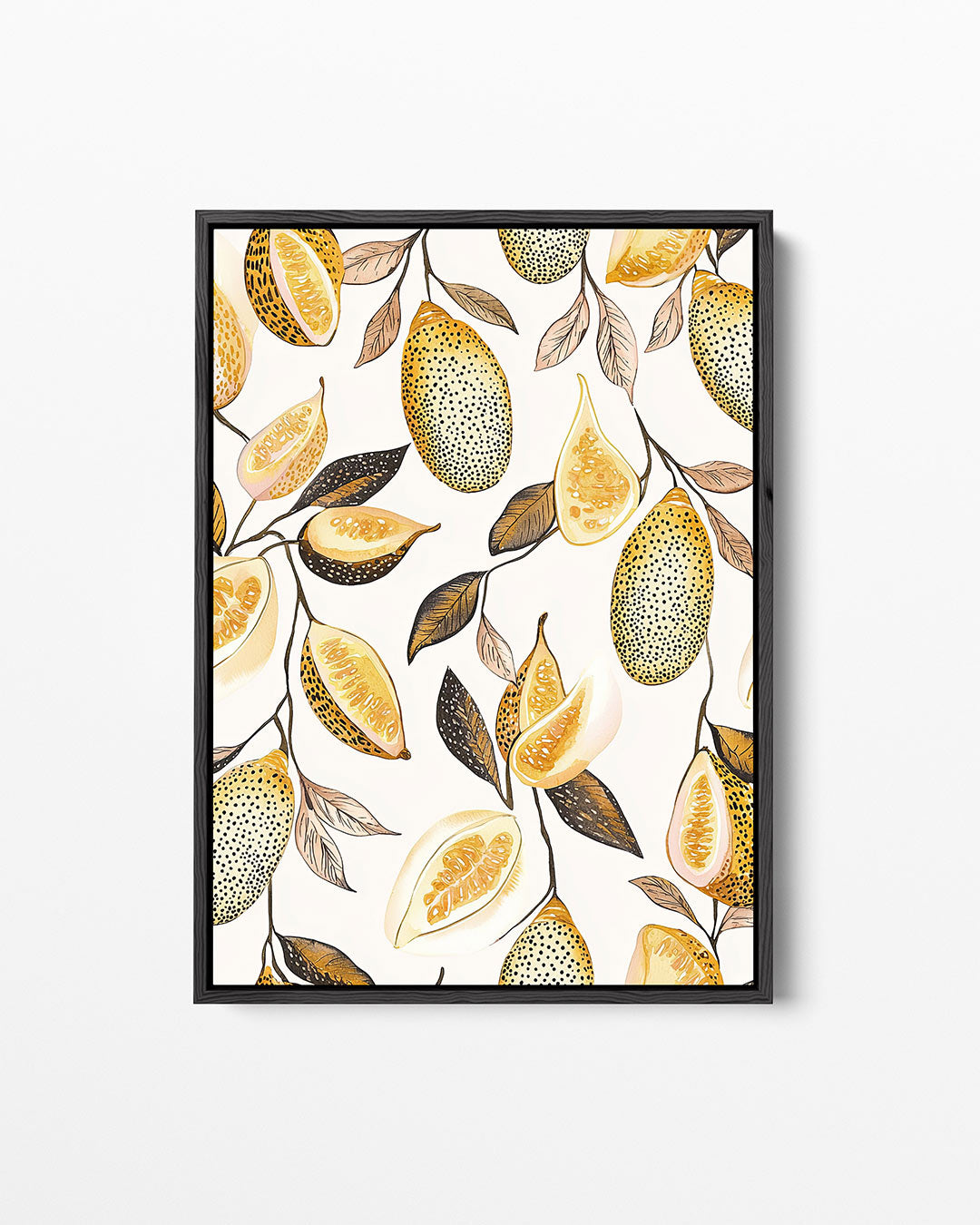 Citrus illustratie Kunstwerk