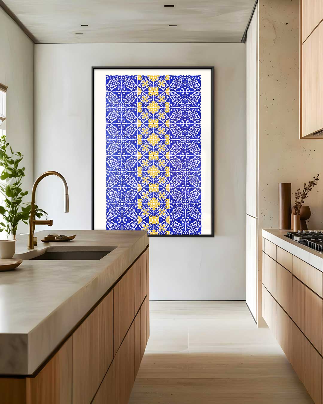 Klassieke Koninklijke Patronen Kunstwerk-canvas-dibond-plexiglas-wanddecoratie-WallArtistic