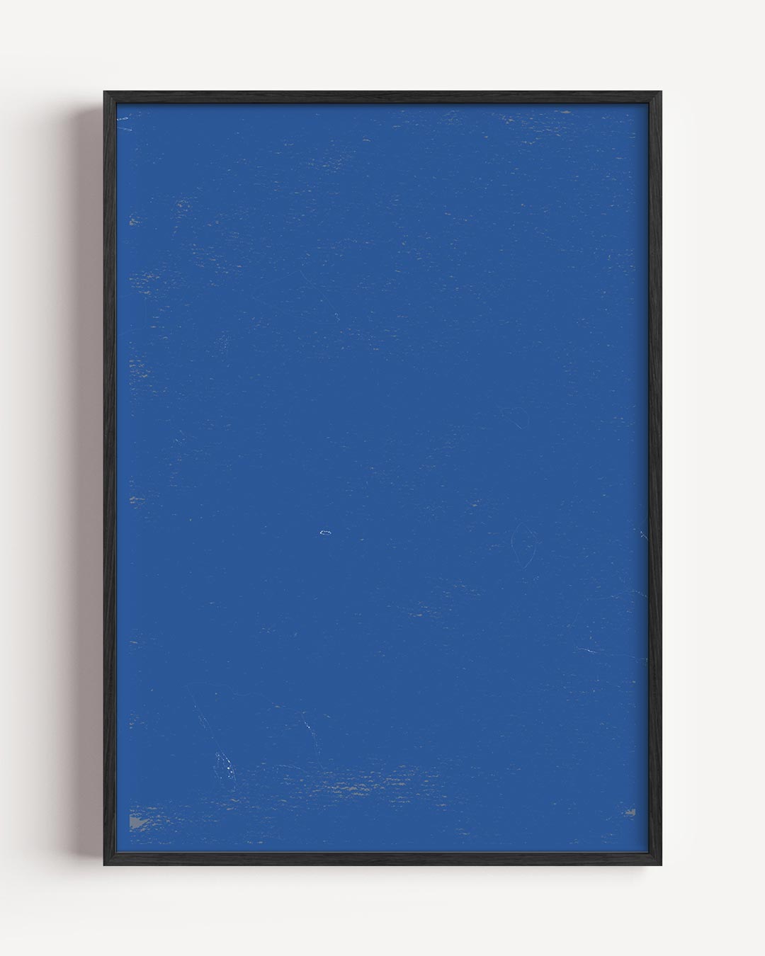 Blauwe Minimalistische Poster-WallArtistic