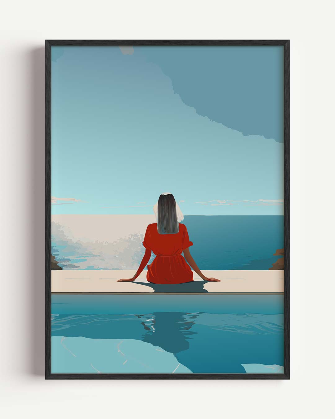 Dromerige Uitzicht Poster-WallArtistic