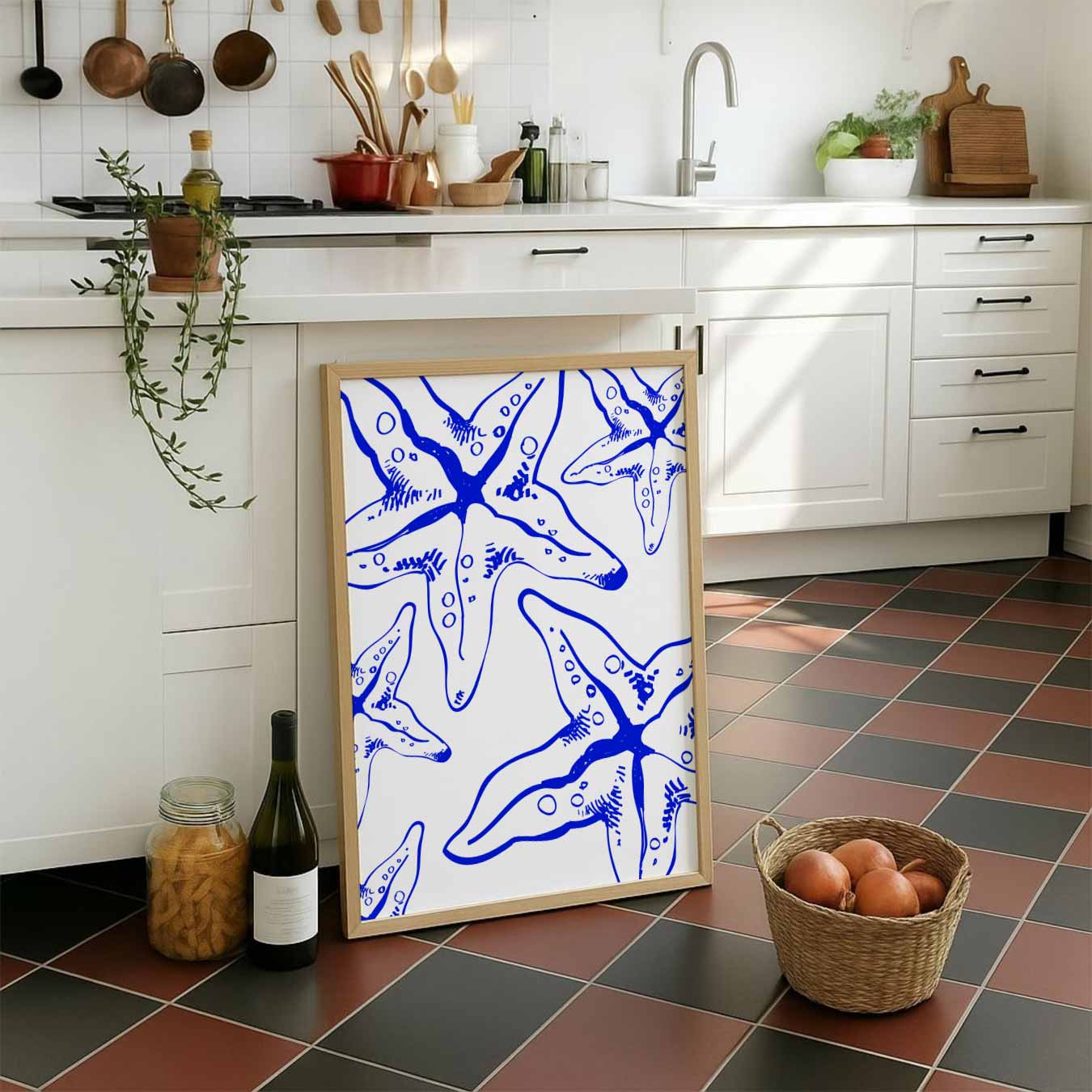 Zeester Droomwereld Poster-WallArtistic