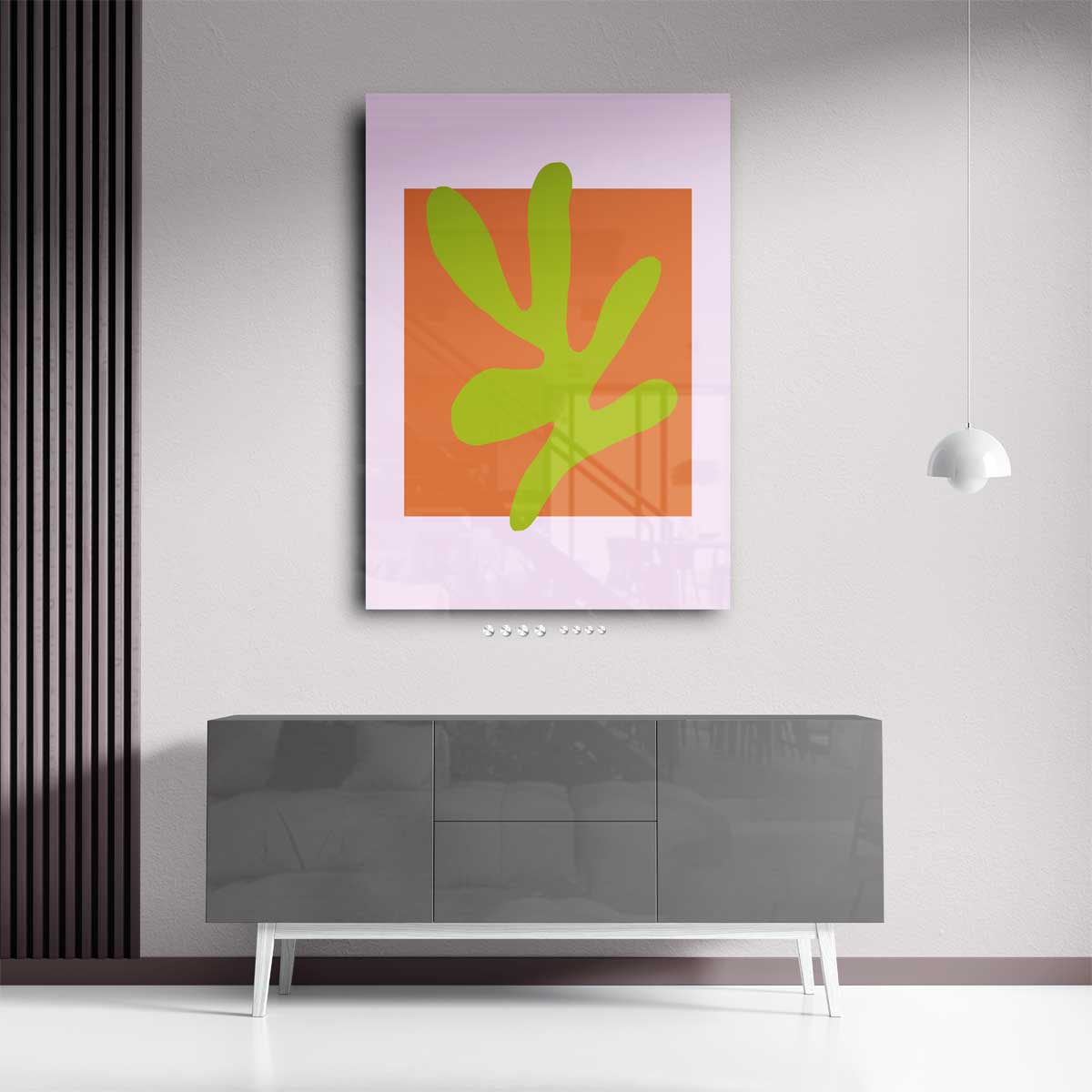 Organische Vormen Kunstwerk-canvas-dibond-plexiglas-wanddecoratie-WallArtistic