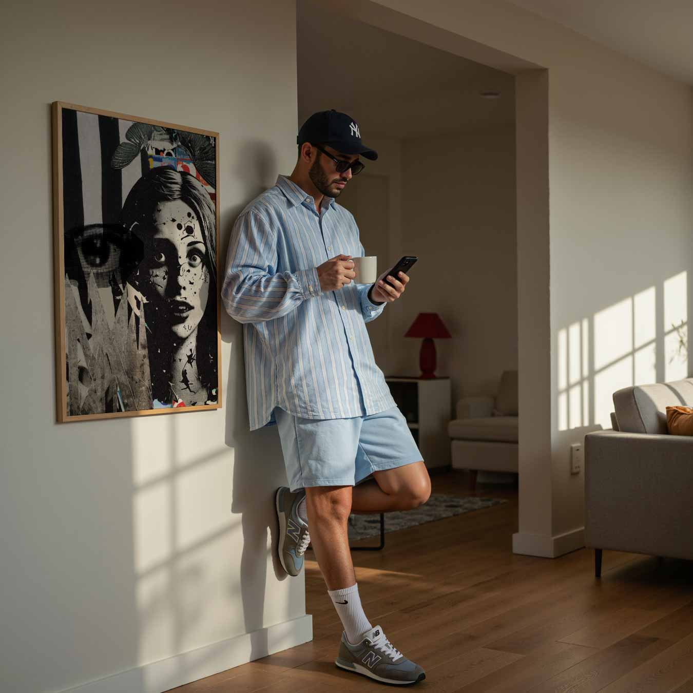 Collage van Verbeelding en Expressie Posters-WallArtistic