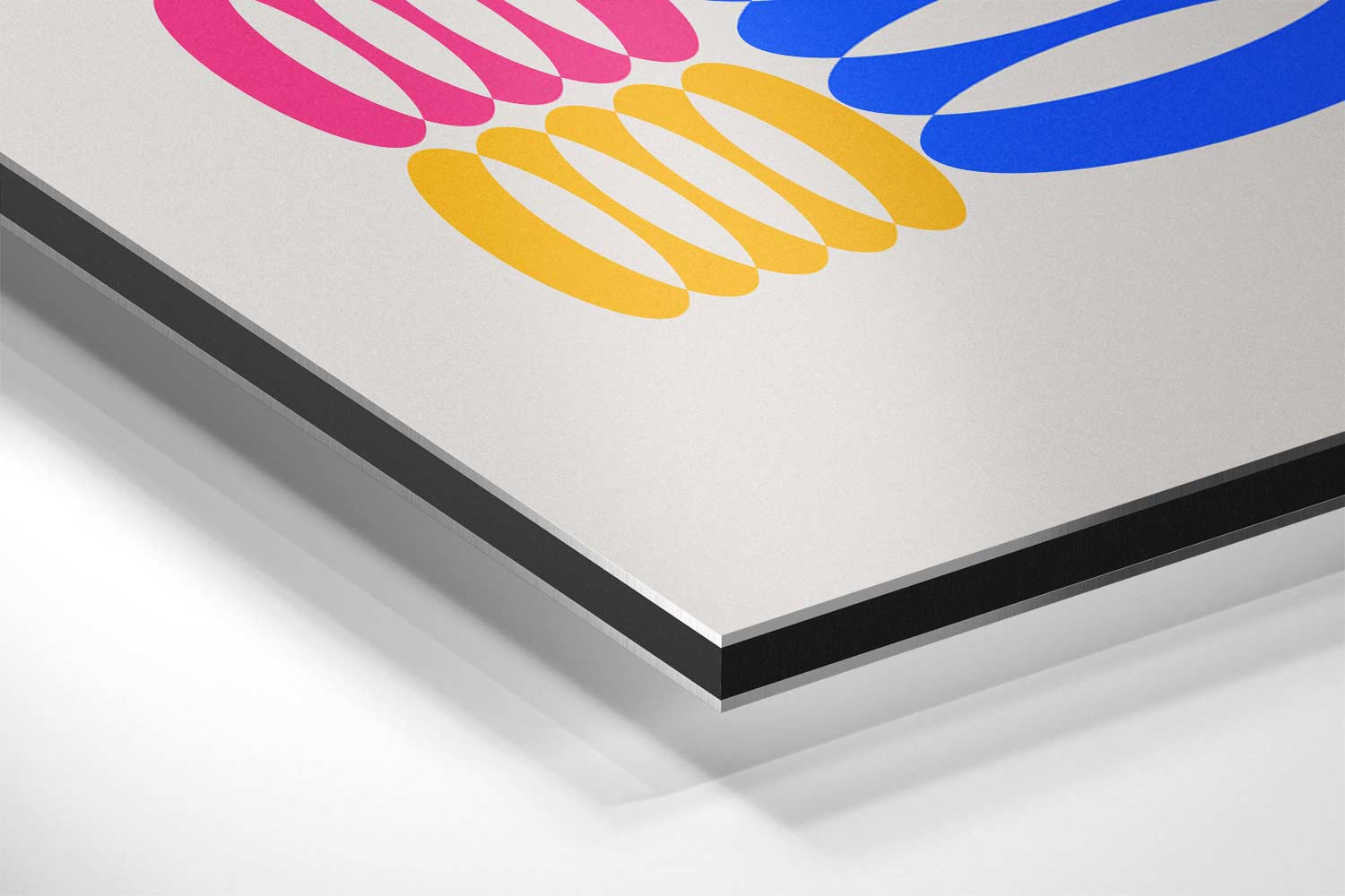 Kleurrijke Geometrische Patronen Kunstwerk-canvas-dibond-plexiglas-wanddecoratie-WallArtistic