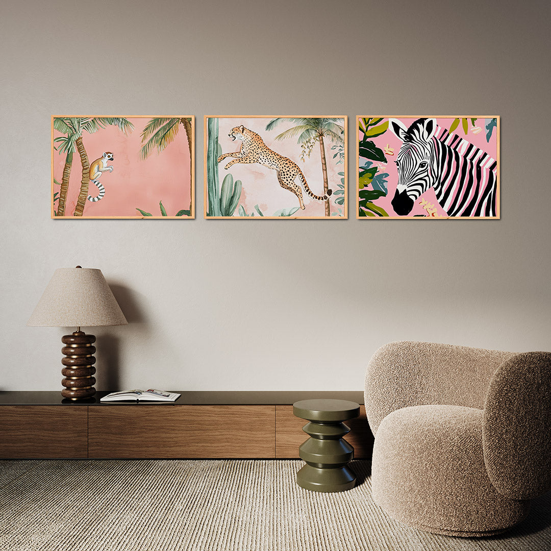 Tropische dierenwereld Posterset