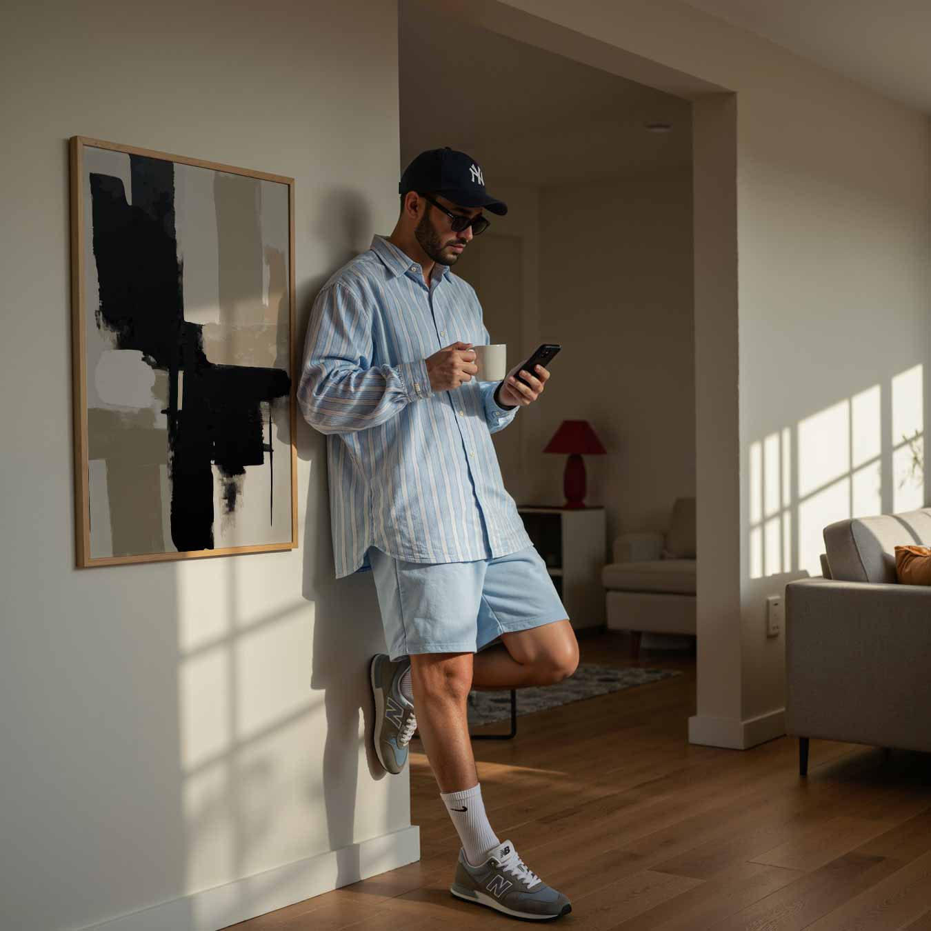 Abstracte Elegantie Poster-WallArtistic