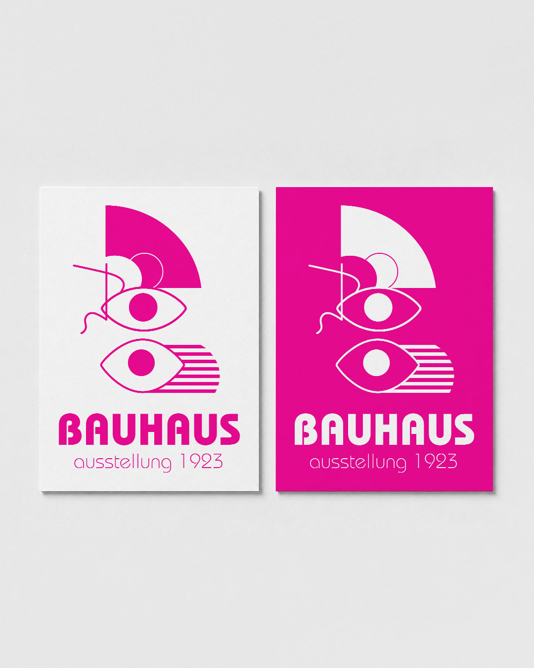 Vormen en ogen Posterset