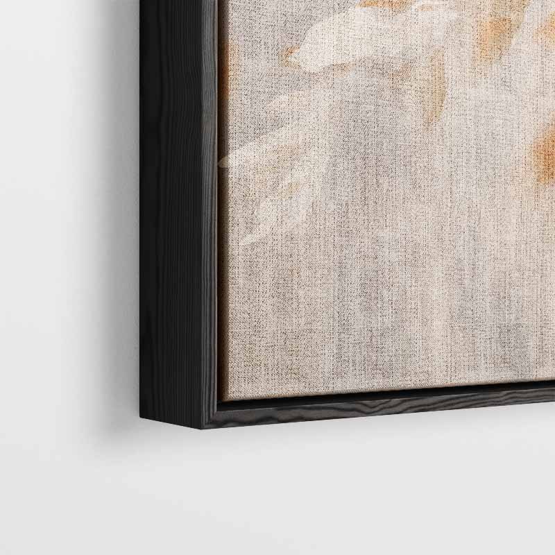 Bloemrijke Subtiliteit Kunstwerk-canvas-dibond-plexiglas-wanddecoratie-WallArtistic