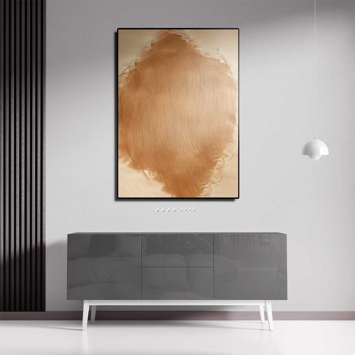 Warme Vederzachte Mist Kunstwerk-canvas-dibond-plexiglas-wanddecoratie-WallArtistic