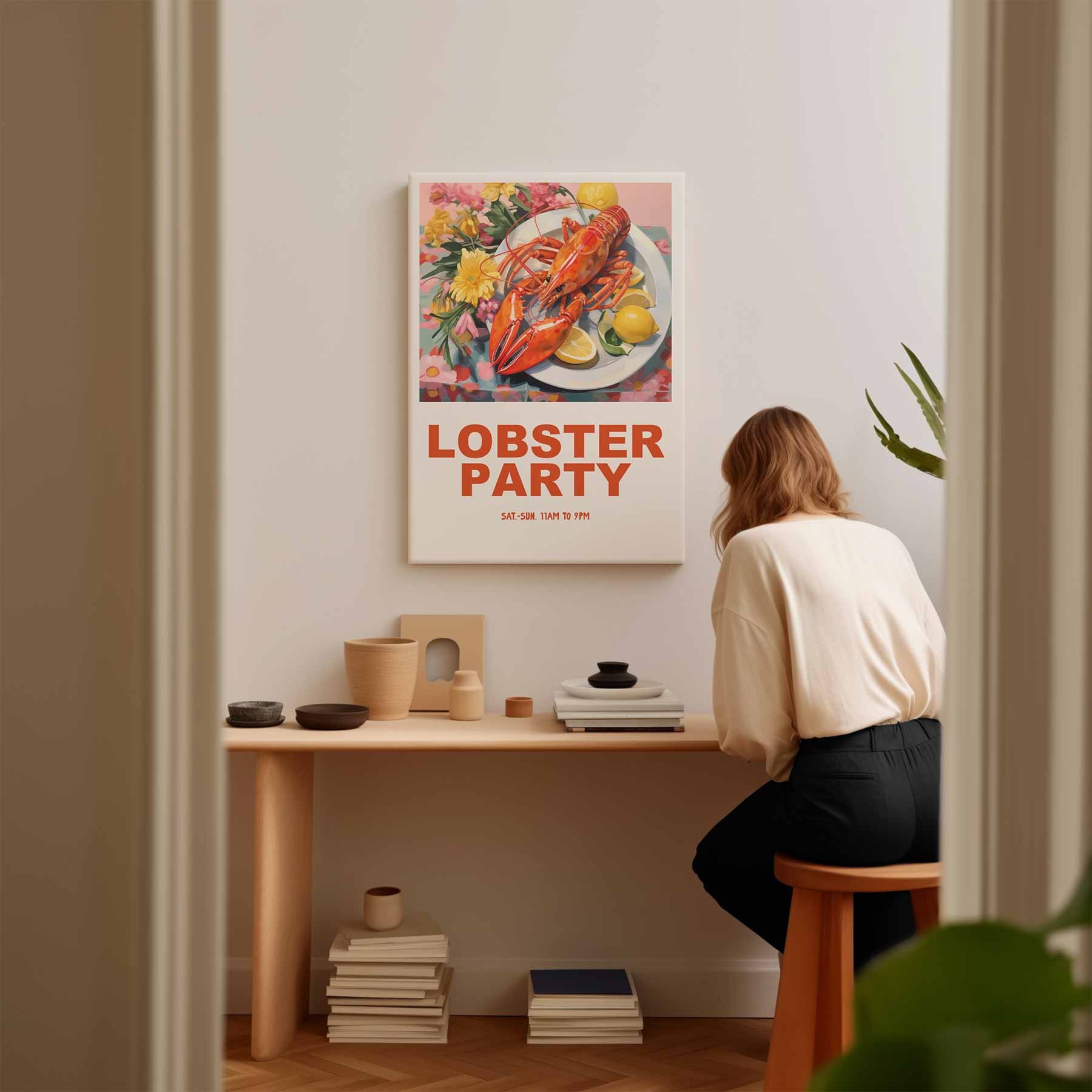 Lobster Party Poster