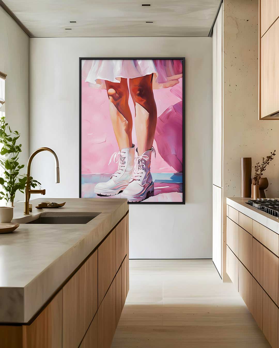Stijlvolle Stoere Schoenen Kunstwerk-canvas-dibond-plexiglas-wanddecoratie-WallArtistic