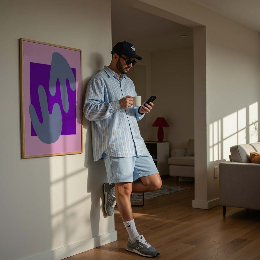 Creatieve Abstracte Handen Poster-WallArtistic