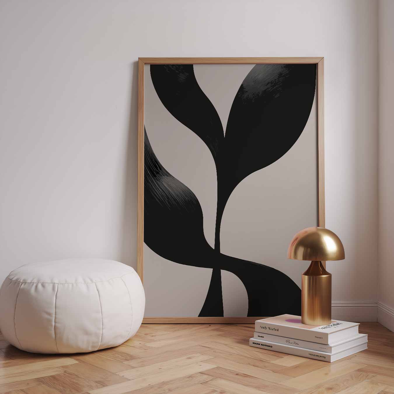Minimalistische Botanische Kunst Poster