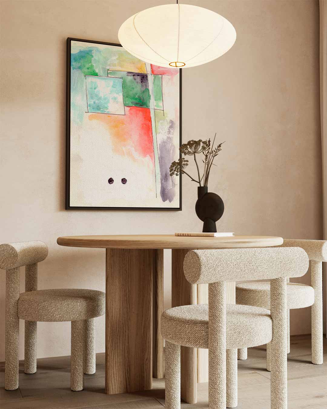 Abstracte Kleurenexplosie Kunstwerk-canvas-dibond-plexiglas-wanddecoratie-WallArtistic