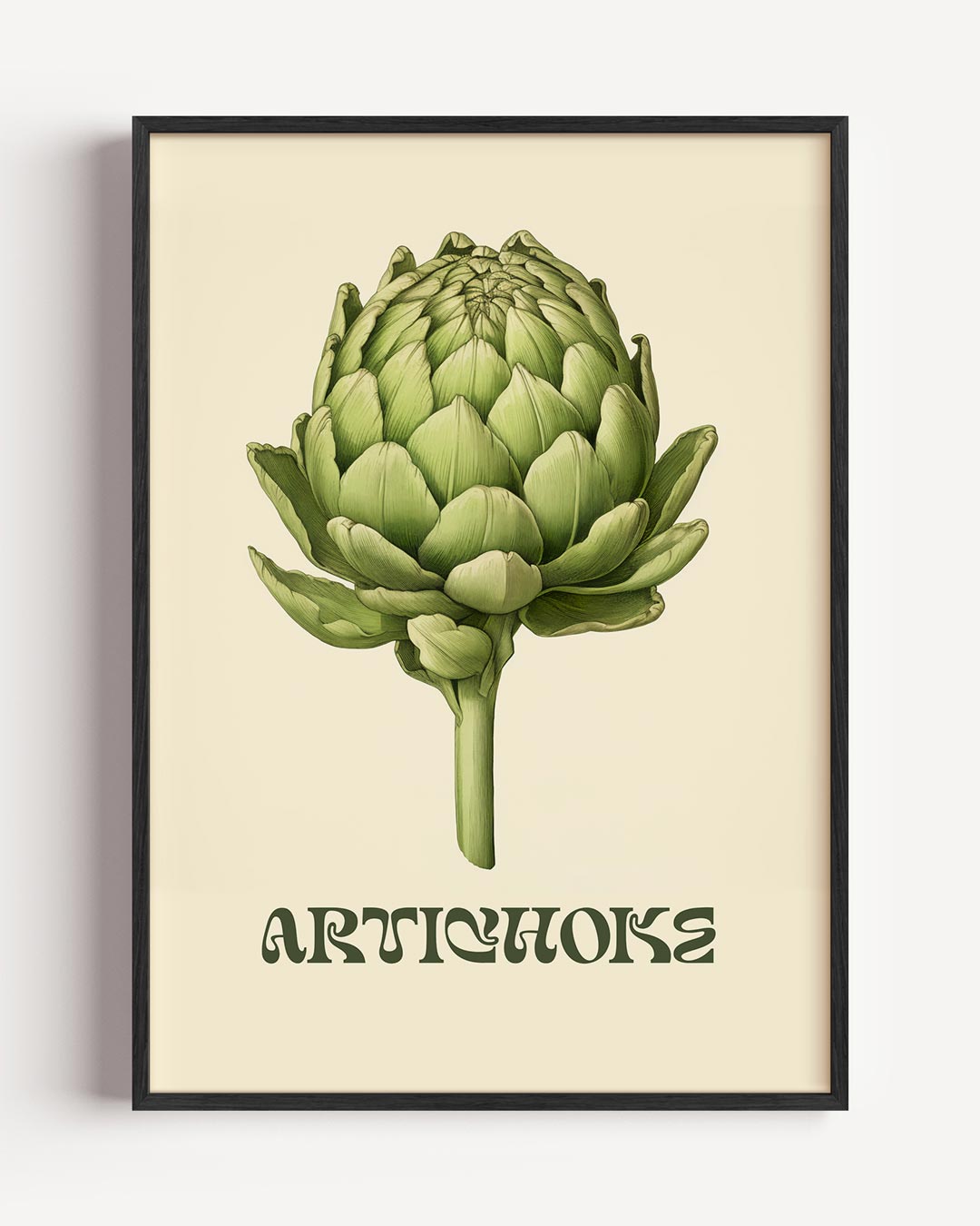 Vintage Artisjok Poster-WallArtistic